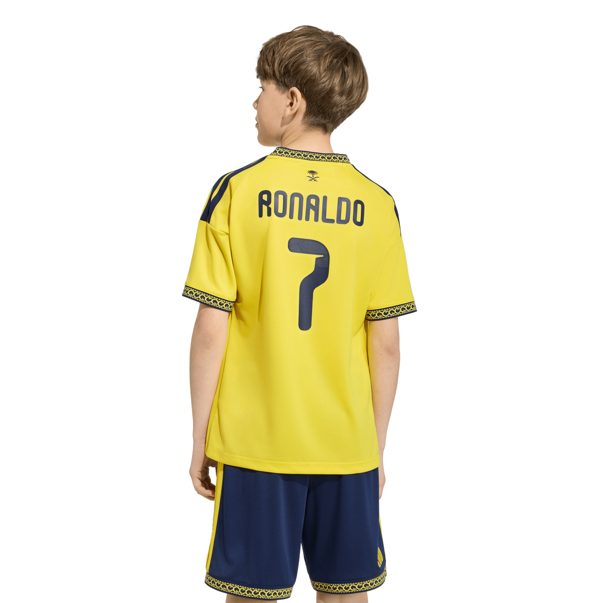 Adidas Al Nassr 2026/27 Youth Home Jersey (w/ Ronaldo #7) - KC7407