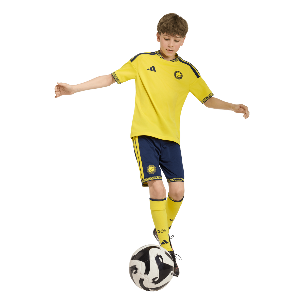 Adidas Al Nassr 2026/27 Youth Home Jersey (w/ Ronaldo #7) - KC7407