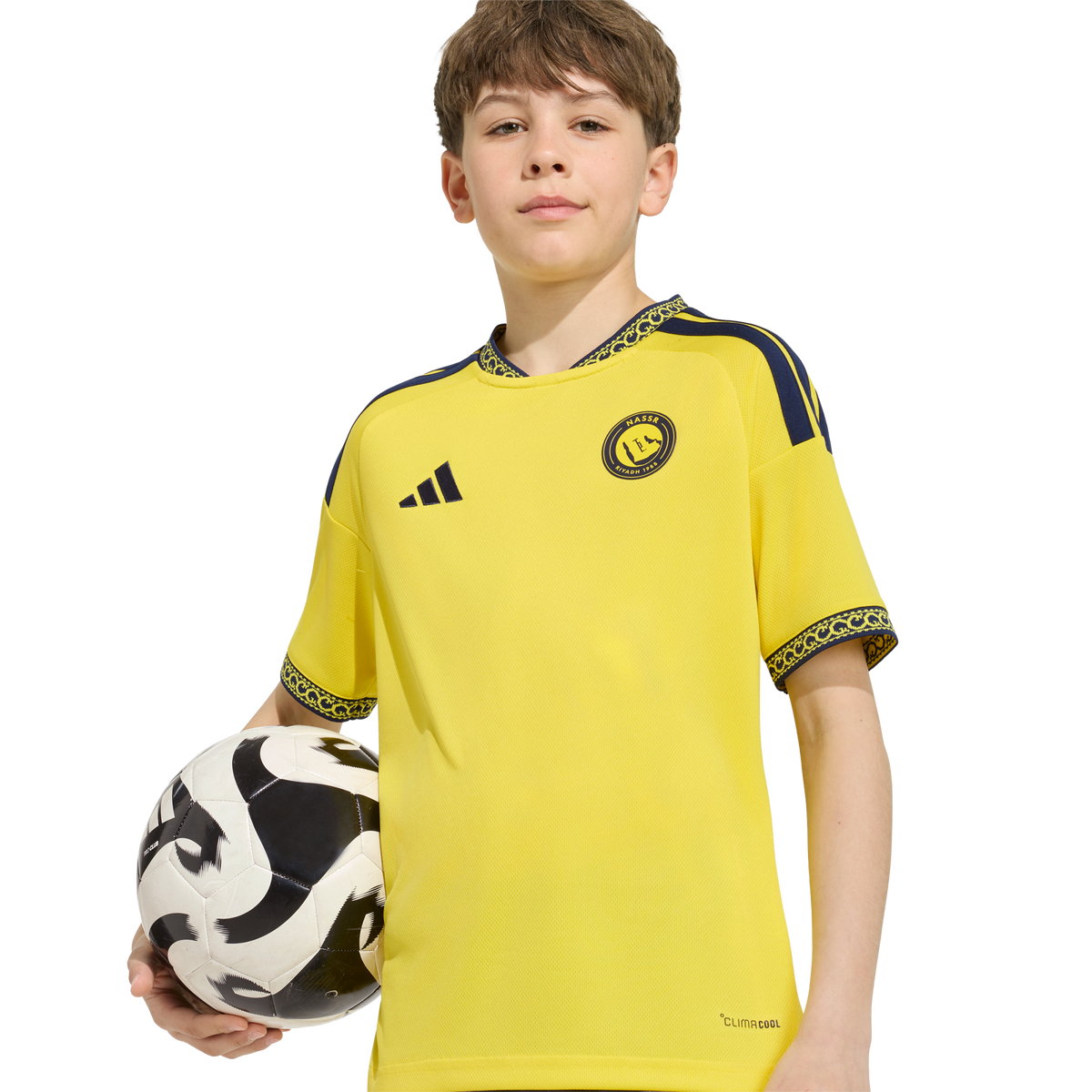Adidas Al Nassr 2026/27 Youth Home Jersey (w/ Ronaldo #7) - KC7407