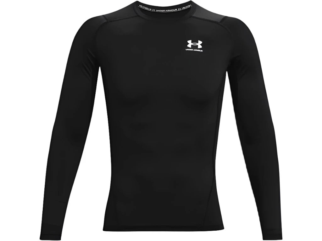 UA HeatGear Compression Long Sleeve (Black) - 1361524-001