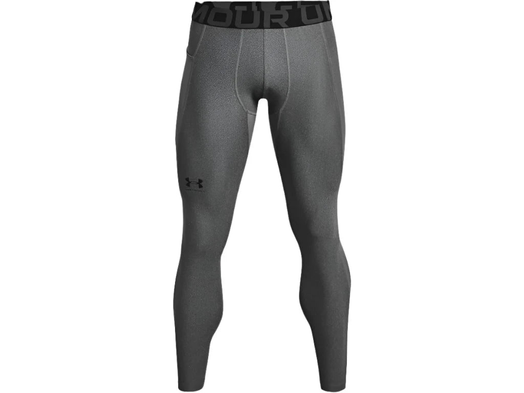 UA HeatGear Men's Leggings (Grey) - 1361586-090