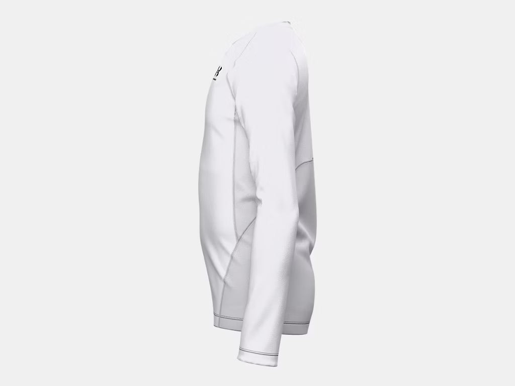 UA ColdGear Armour Compression manches longues Youth (Blanc) - 1366372-100