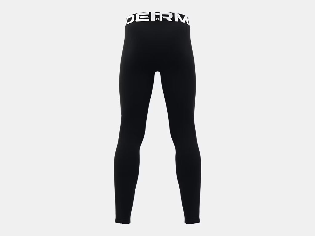 UA ColdGear Armour Compression Leggings Youth (Black) - 1366374-001