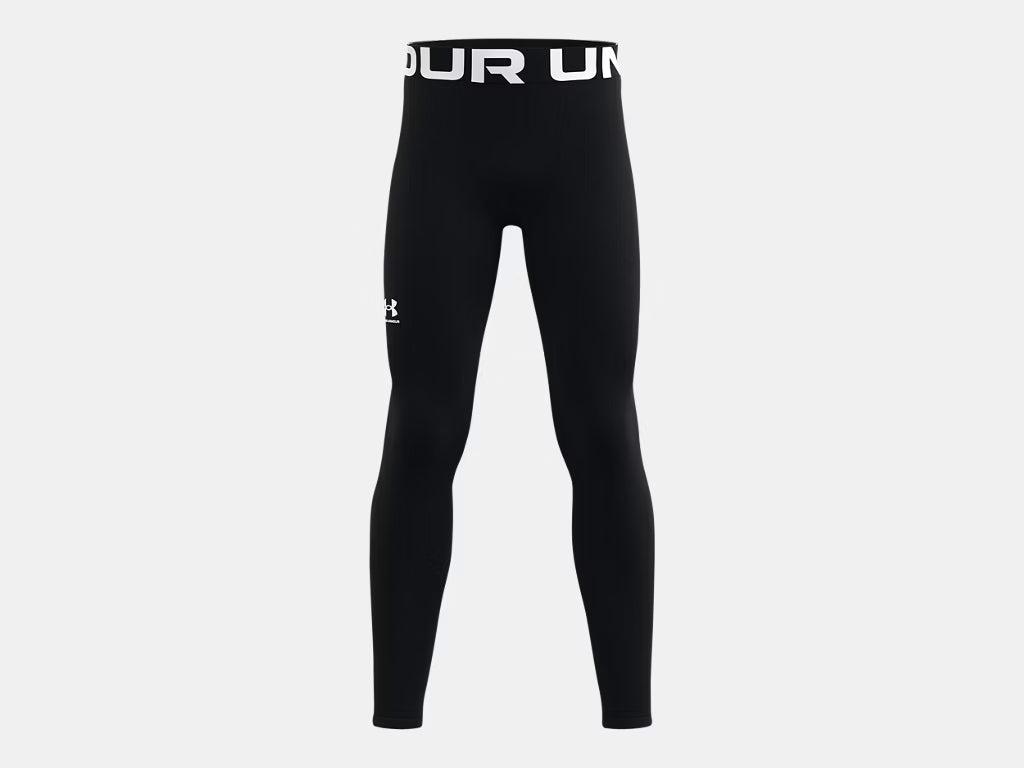UA ColdGear Armour Compression Leggings Youth (Black) - 1366374-001