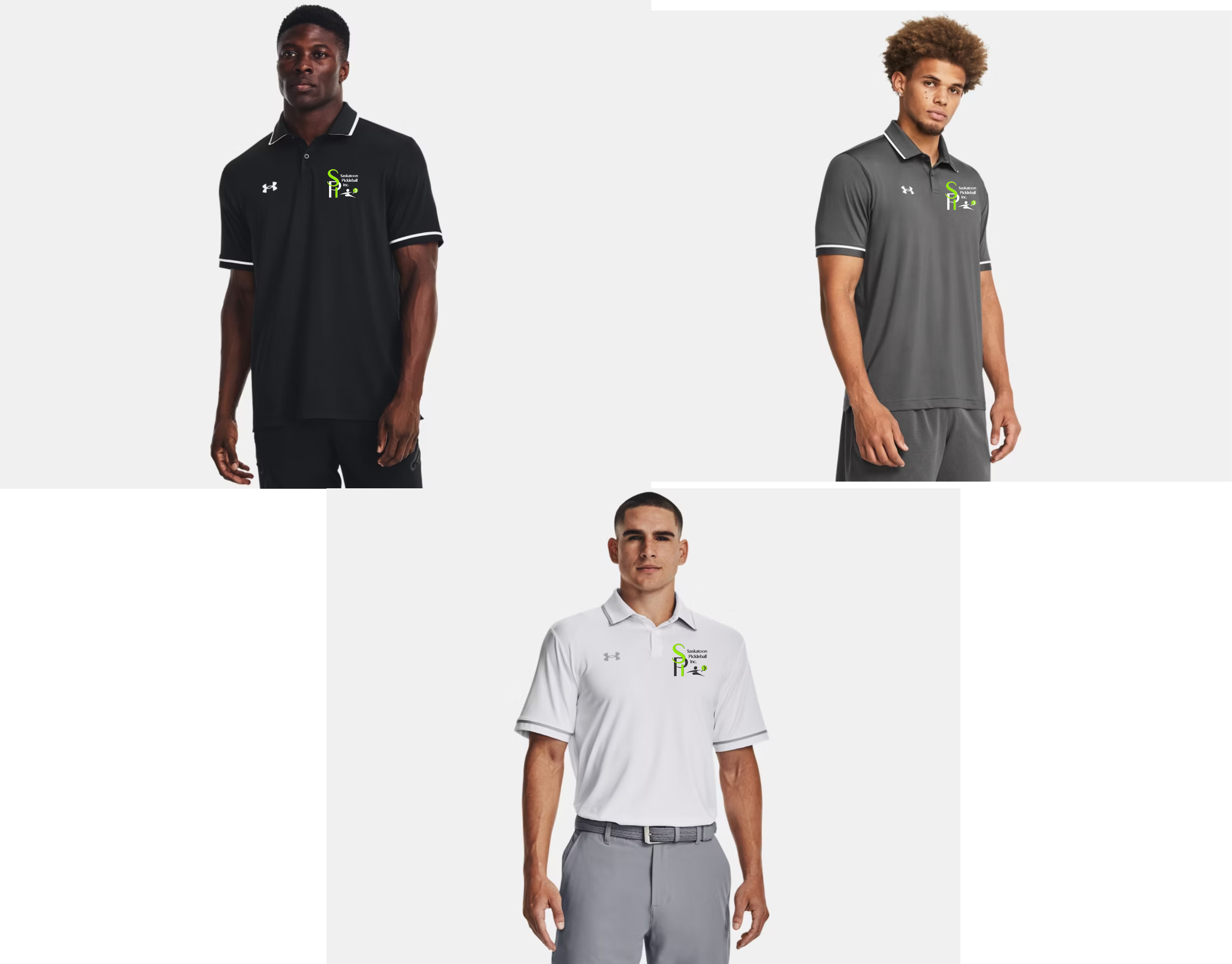 UA Team Tipped Polo (Saskatoon Pickleball)