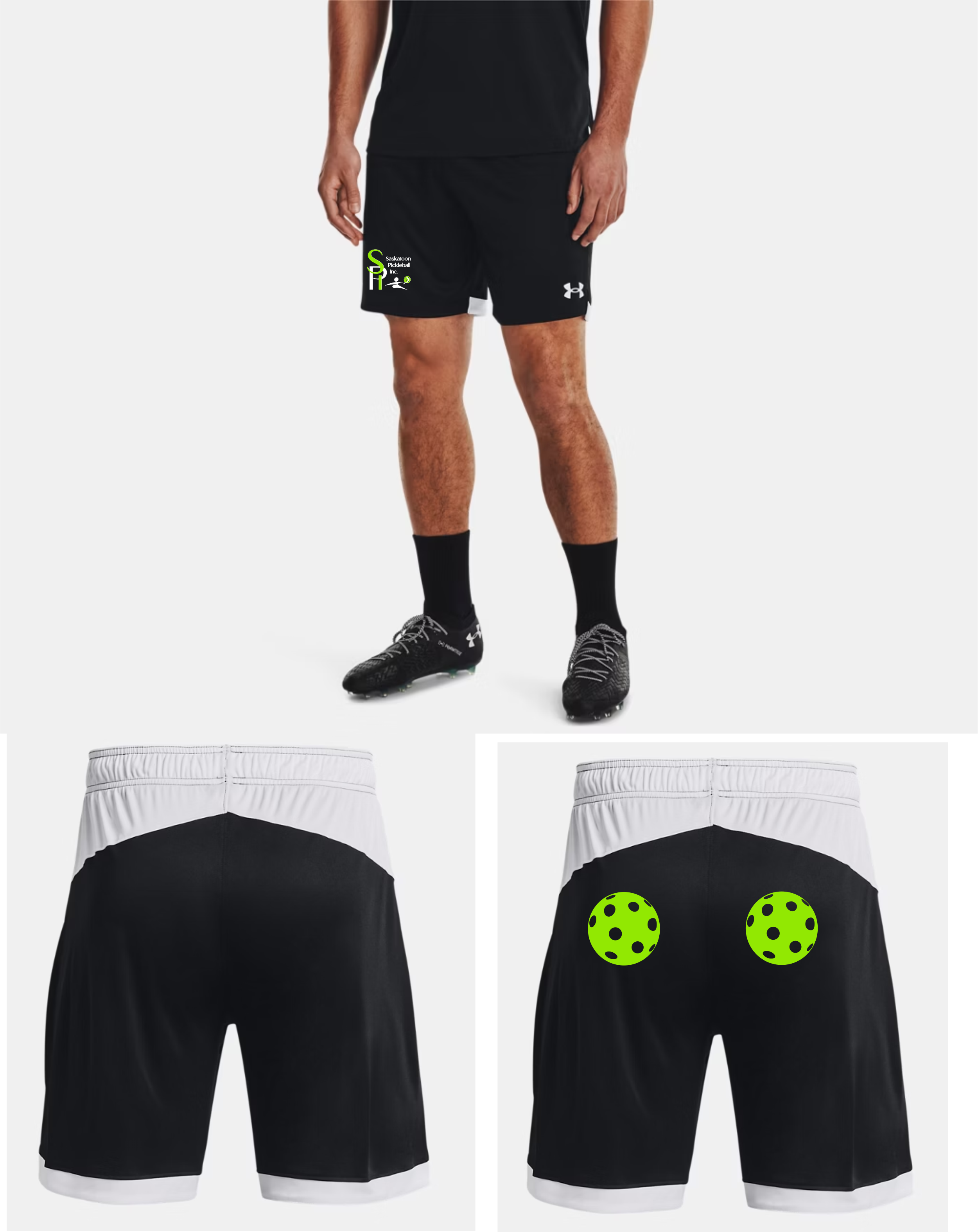 UA Maquina Shorts (Saskatoon Pickleball)