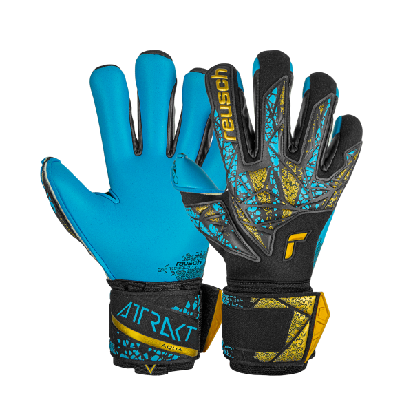 Reusch Attrakt Aqua Finger Support GK Gloves - 5470450-7714
