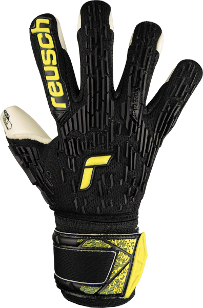 Reusch Attrakt Freegel Gold Finger Support Jr GK Gloves - 54722130-7752