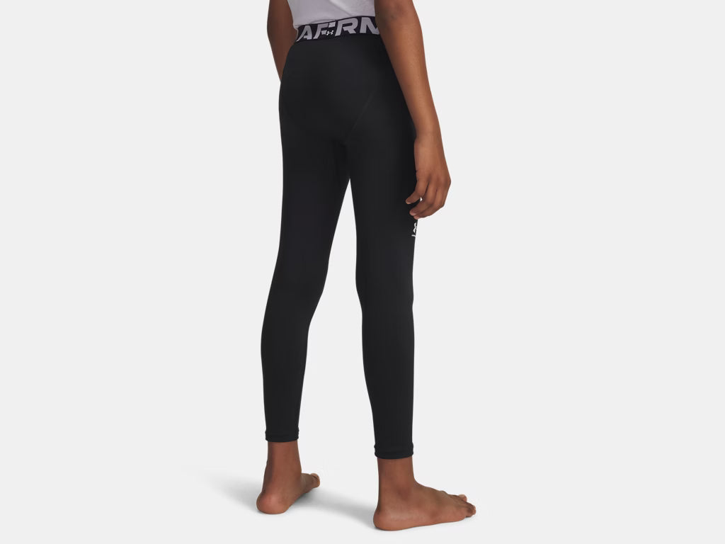 UA ColdGear Armour Compression Leggings Youth (Black) - 1366374-001