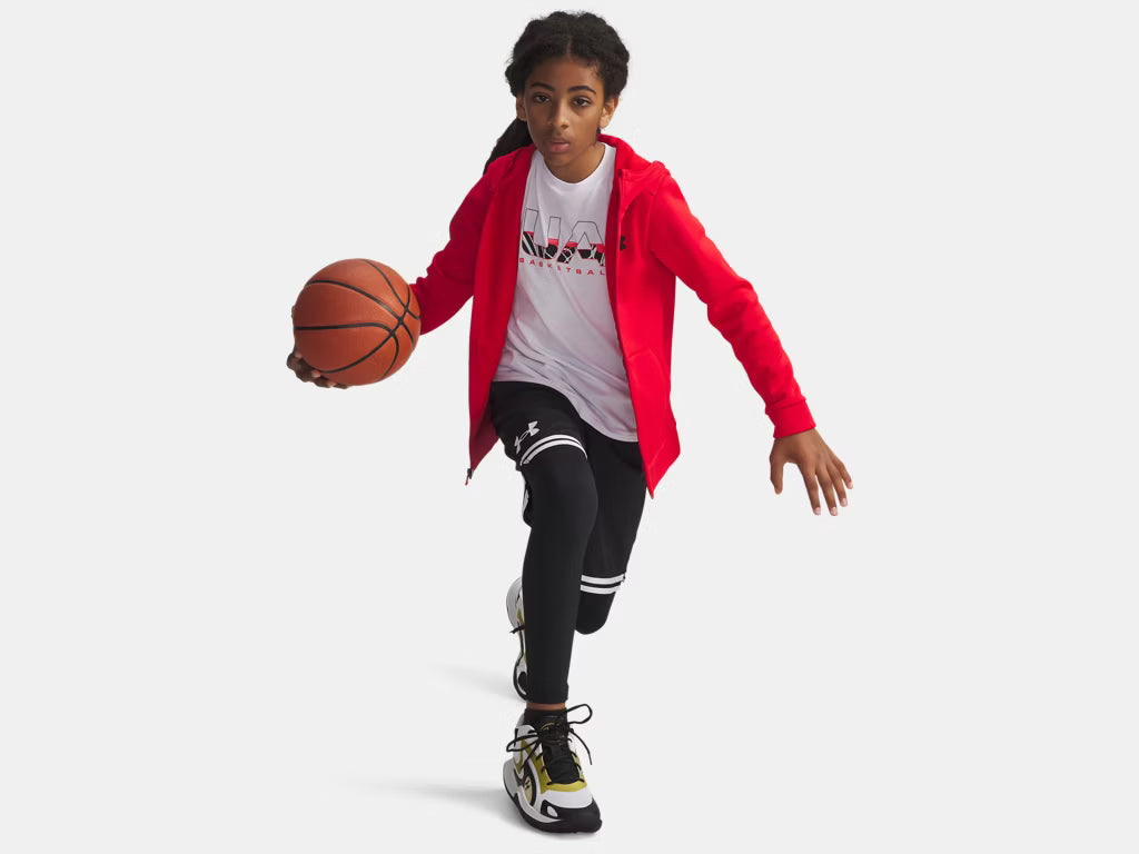 UA ColdGear Armour Compression Leggings Youth (Black) - 1366374-001