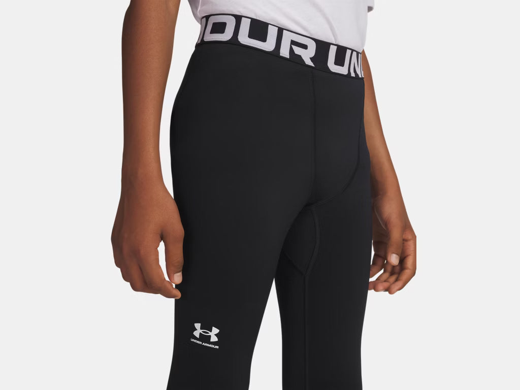 UA ColdGear Armour Compression Leggings Youth (Black) - 1366374-001