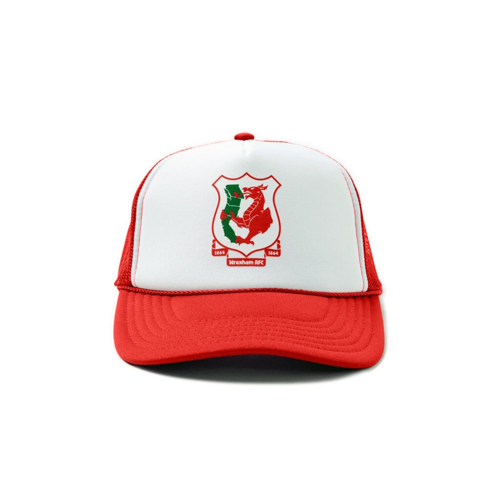 Wrexham Tour Crest Trucker Hat - WREXHAM-TRUCKER