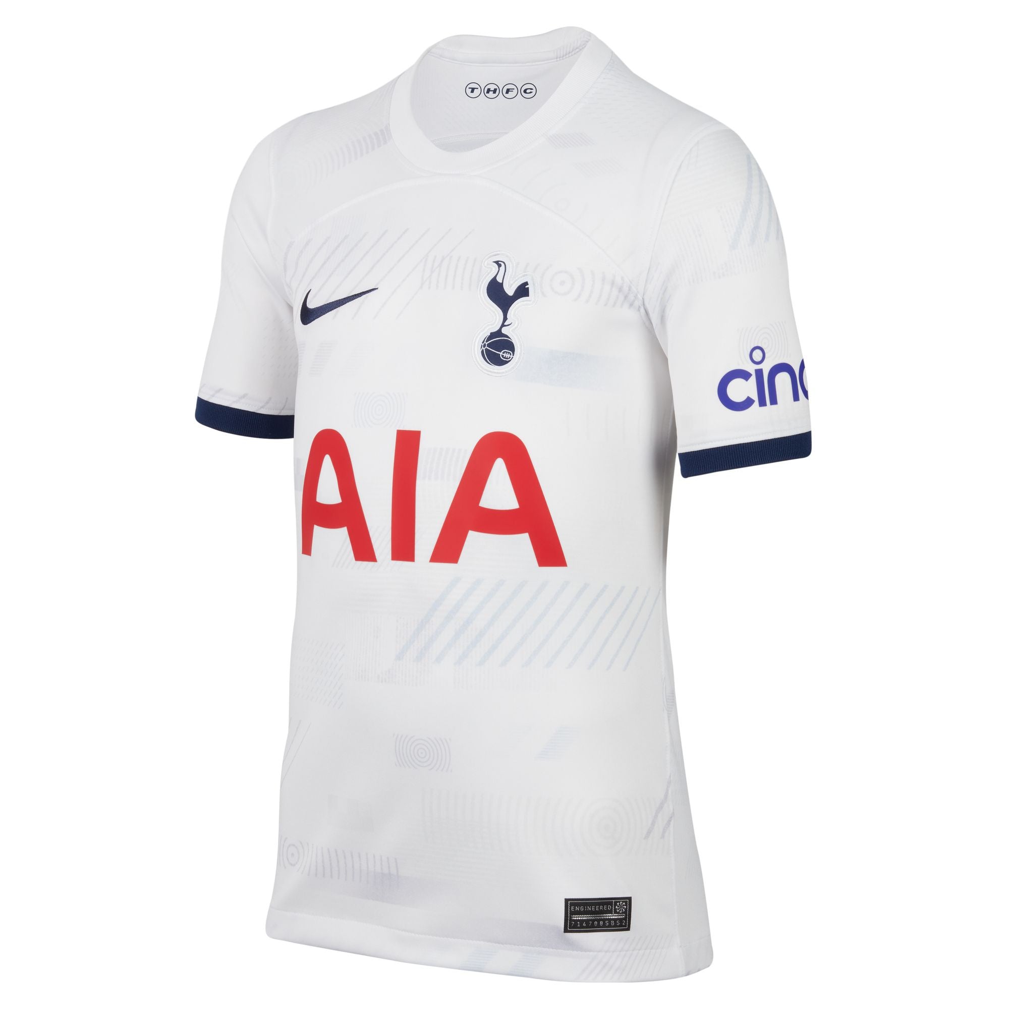 Nike Jr Tottenham Hotspur 2023/24 Stadium Home Jersey- DX2775-101
