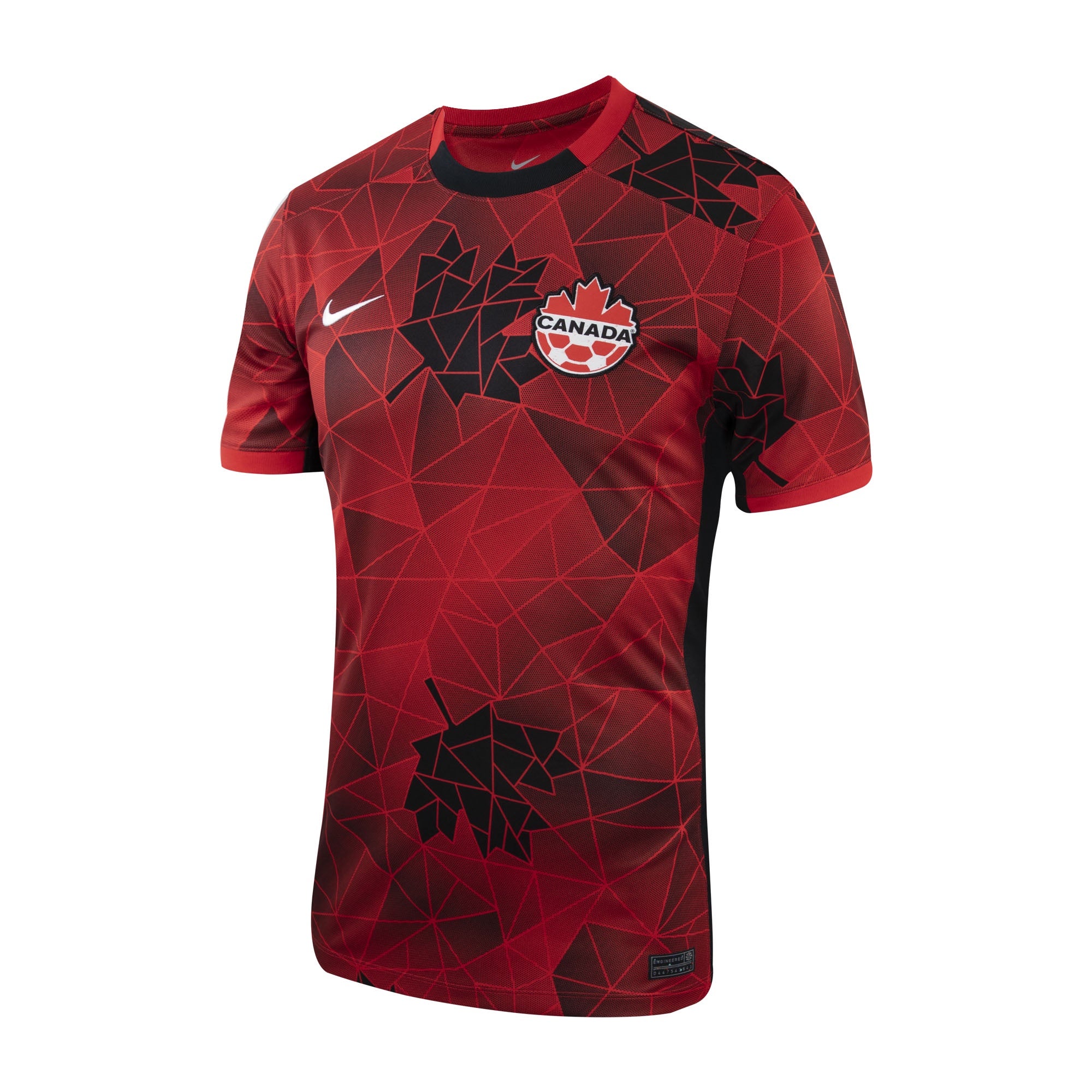 Men's Nike Red Canada Women's National Team 2023/24 Home Replica Jersey - P35190-657