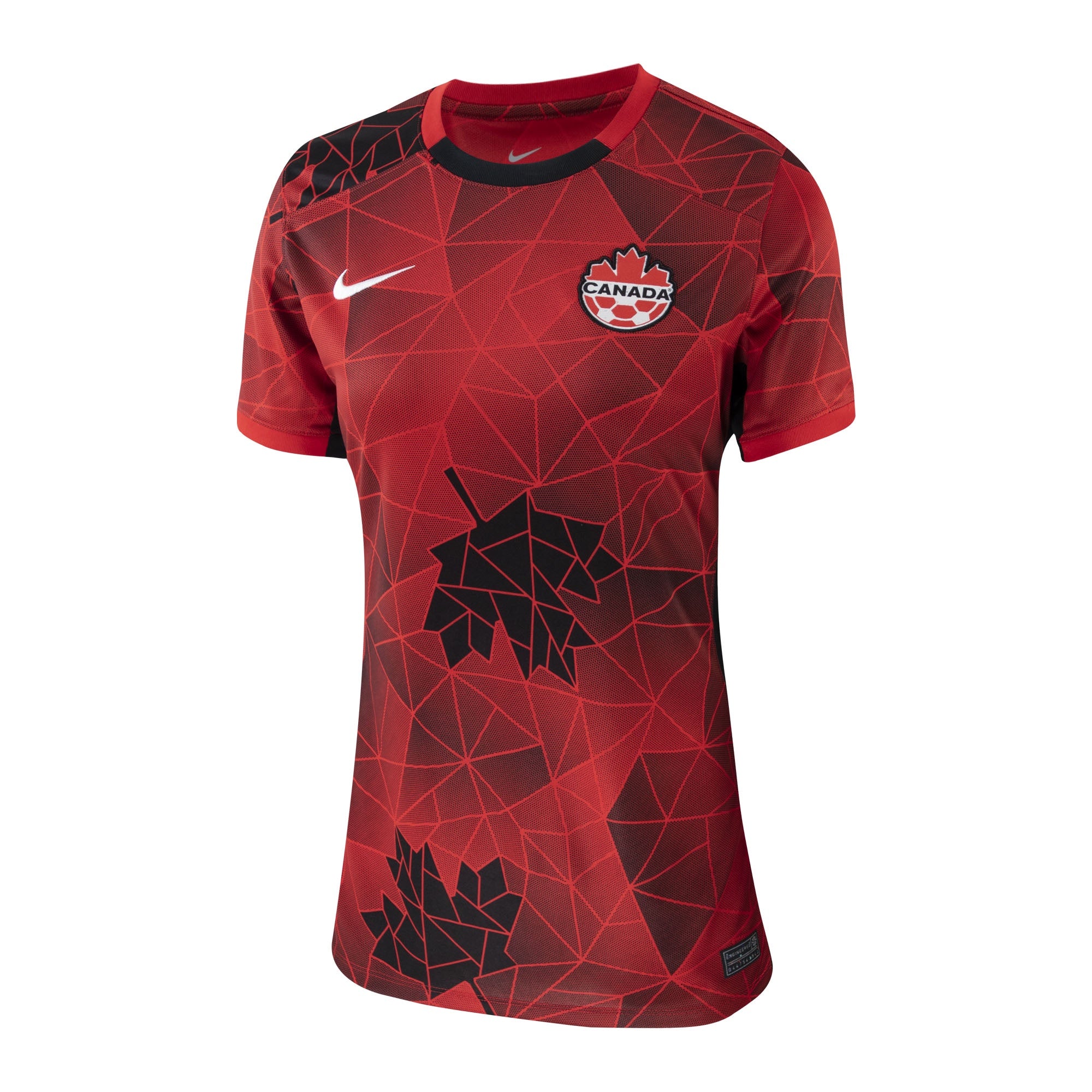 Women's Nike Red Canada Women's National Team 2023/24 Home Replica Jersey - P35188-657