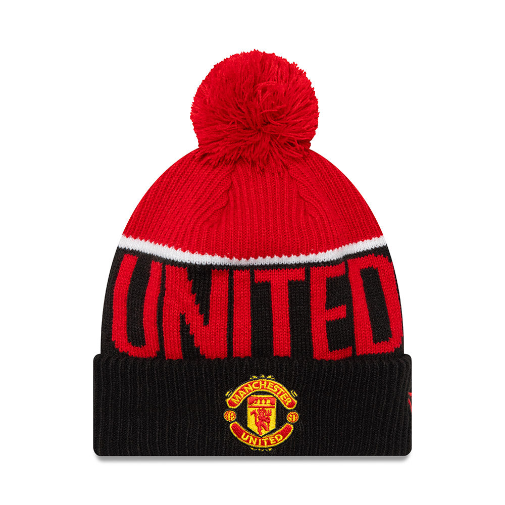 Manchester United New Era 1878 Sport Pom Beanie - 60564619