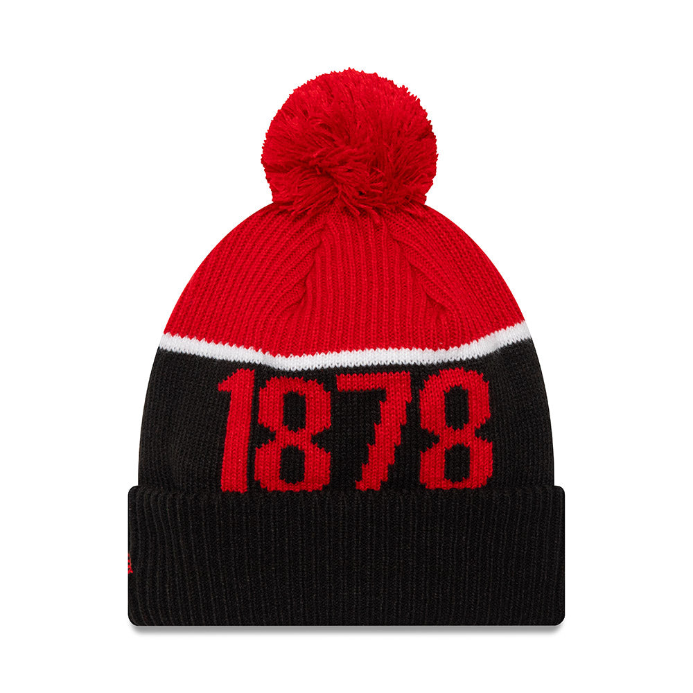 Manchester United New Era 1878 Sport Pom Beanie - 60564619