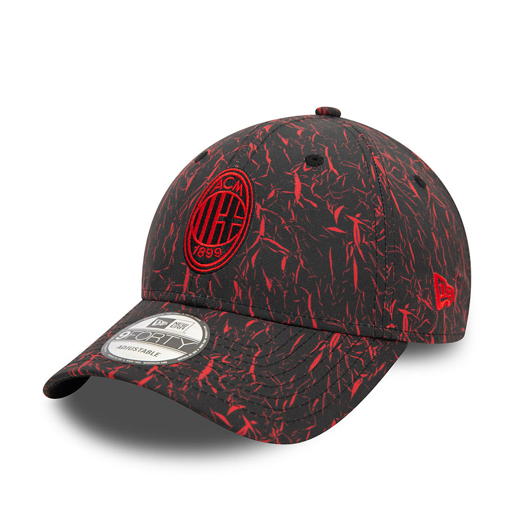 AC Milan New Era 9Forty Crinkle Adjustable Hat - 60564691