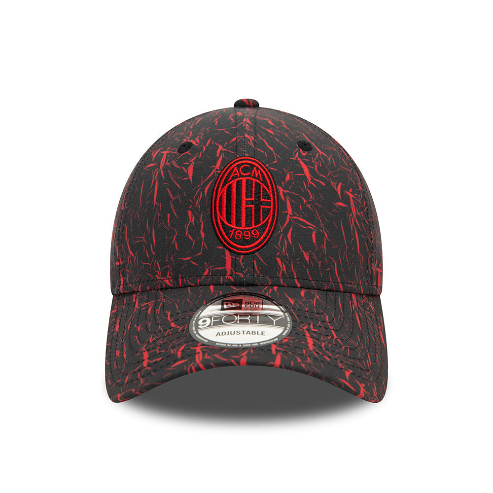 AC Milan New Era 9Forty Crinkle Adjustable Hat - 60564691