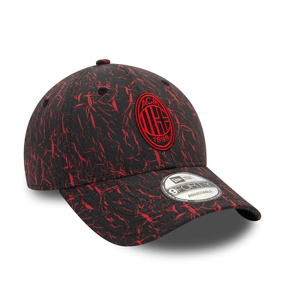 AC Milan New Era 9Forty Crinkle Adjustable Hat - 60564691