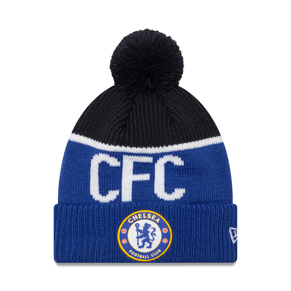 Chelsea New Era Sport Pom Beanie - 60564706