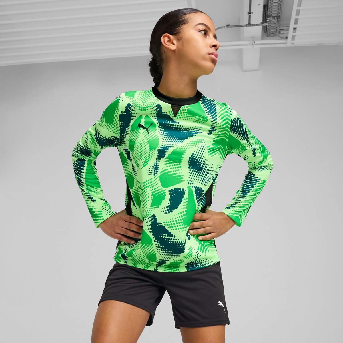 Puma TeamTarget Goalkeeper LS Jersey Jr - 706521 20