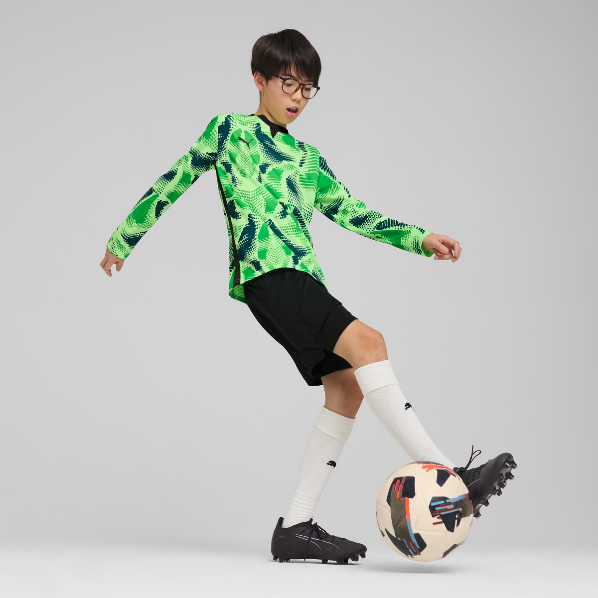 Puma TeamTarget Goalkeeper LS Jersey Jr - 706521 20