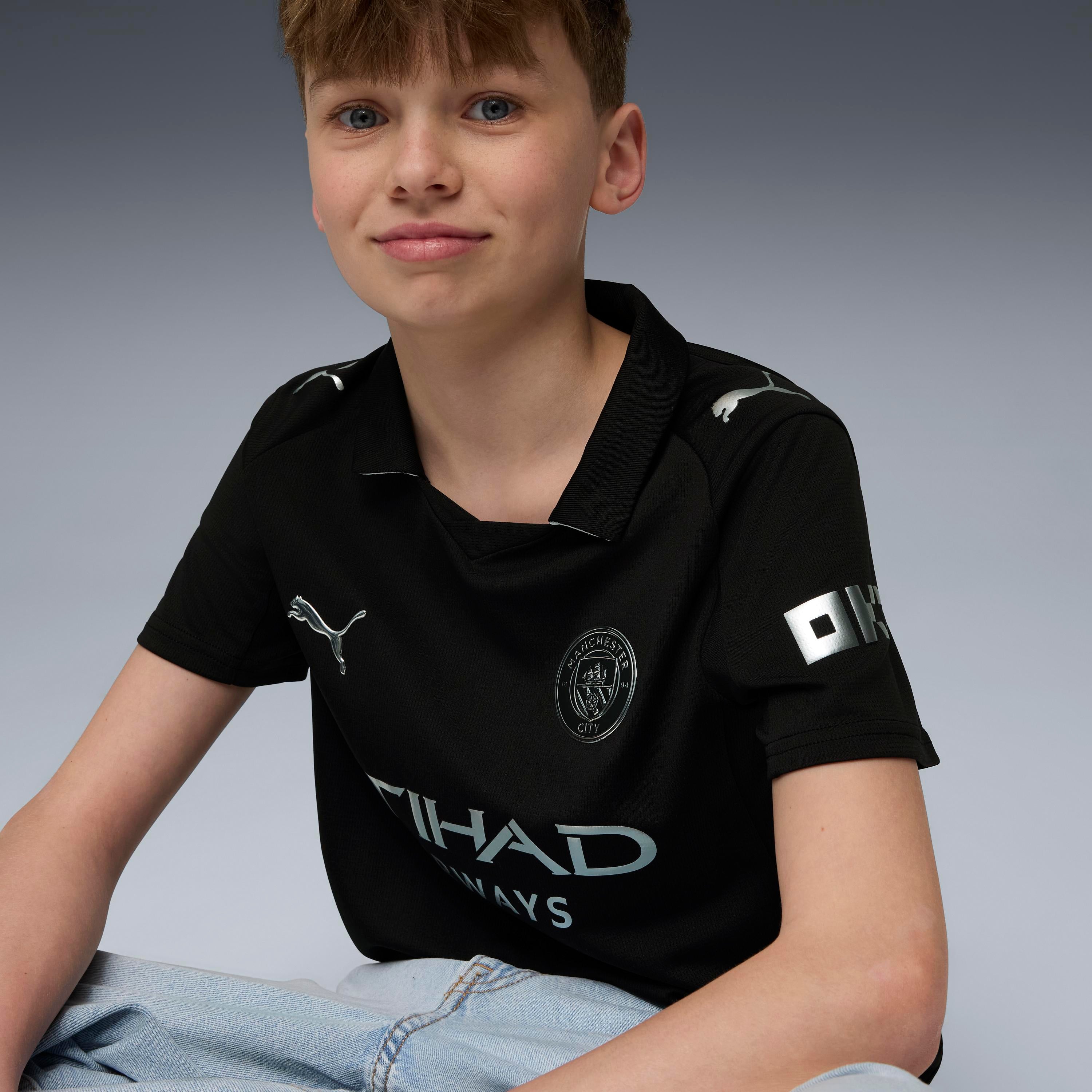 Puma Manchester City 25/26 Youth Away Jersey - 780353 02