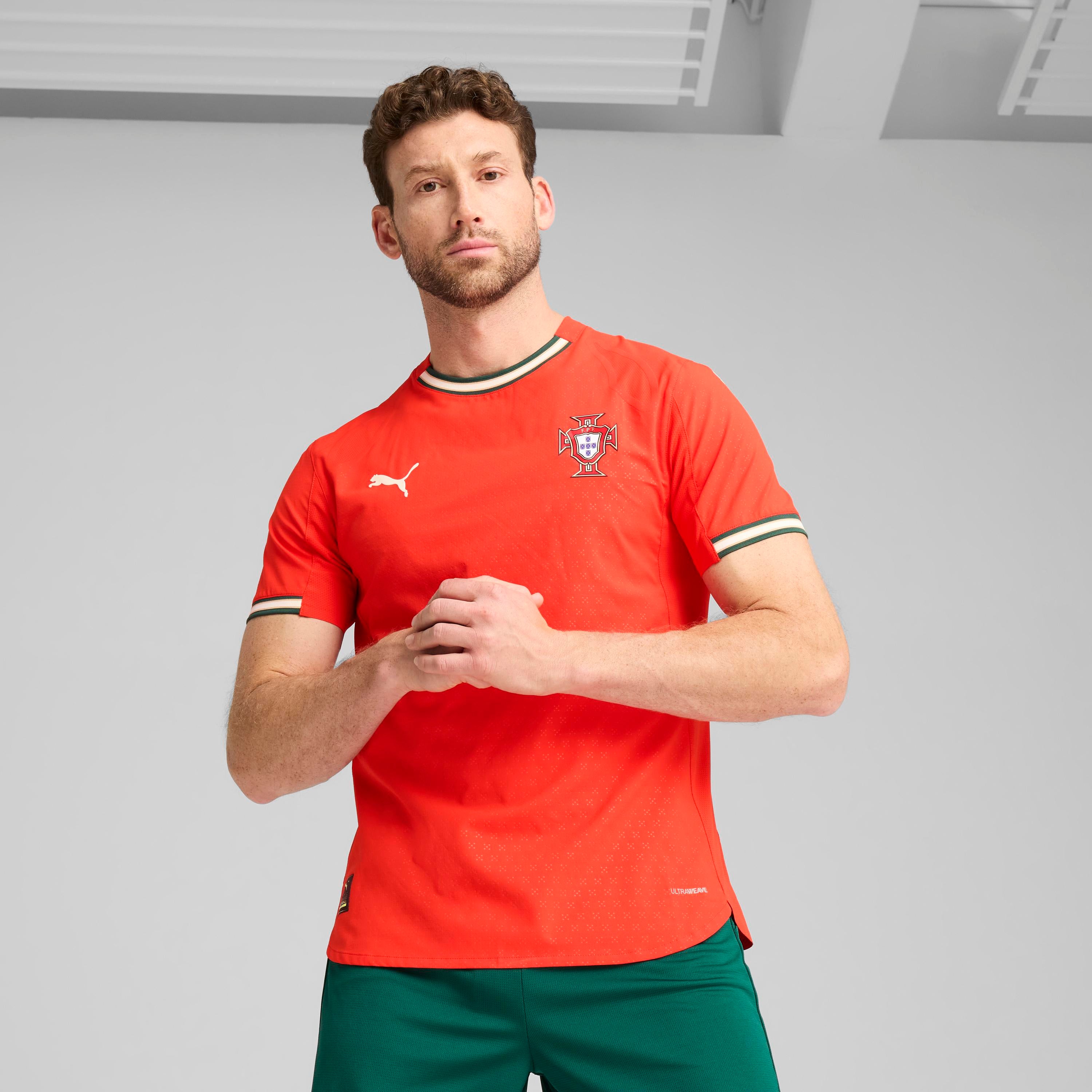 Puma Portugal Authentic Home Jersey 25/26 - 780766 01