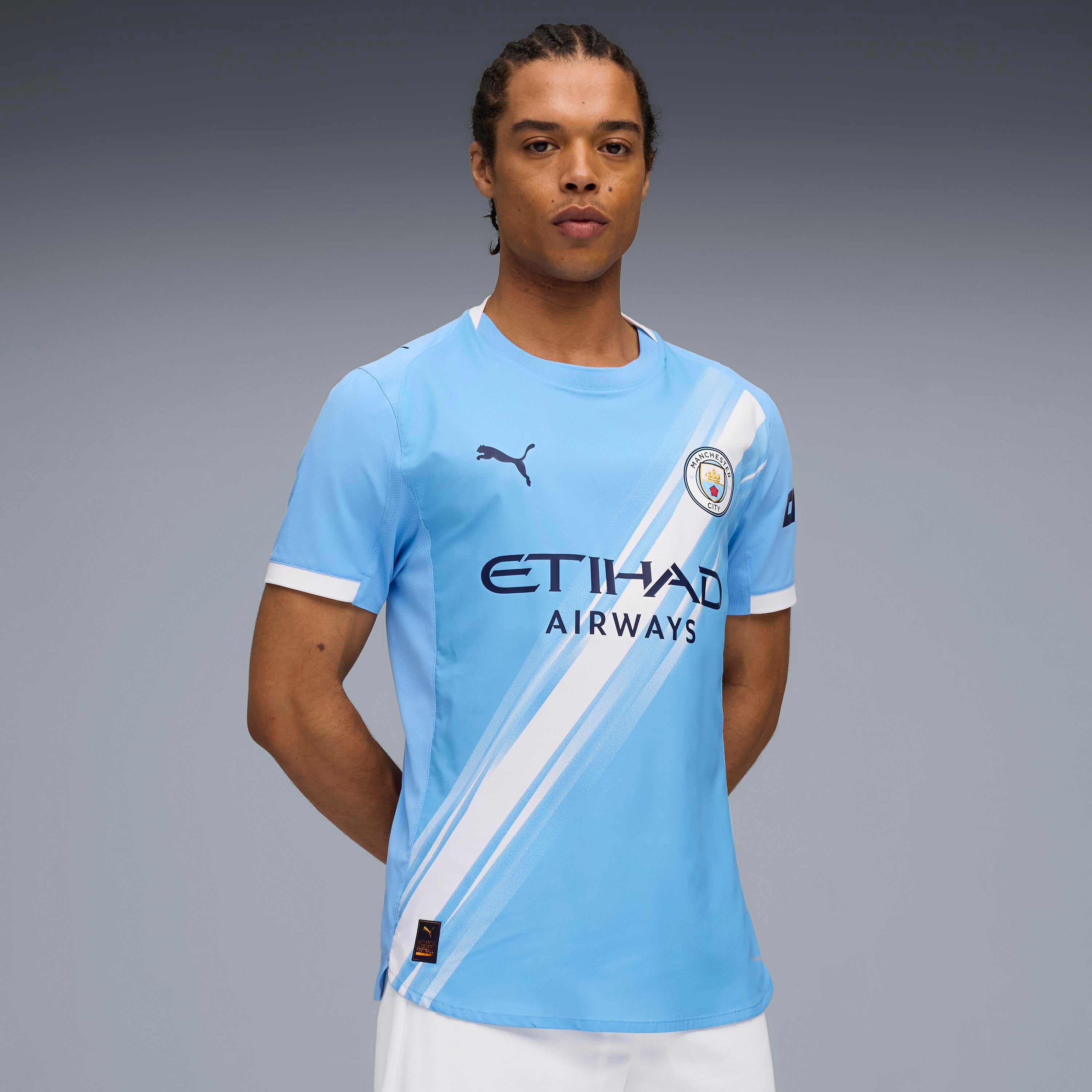 Puma Manchester City 25/26 Authentic Home Jersey - 780792 01