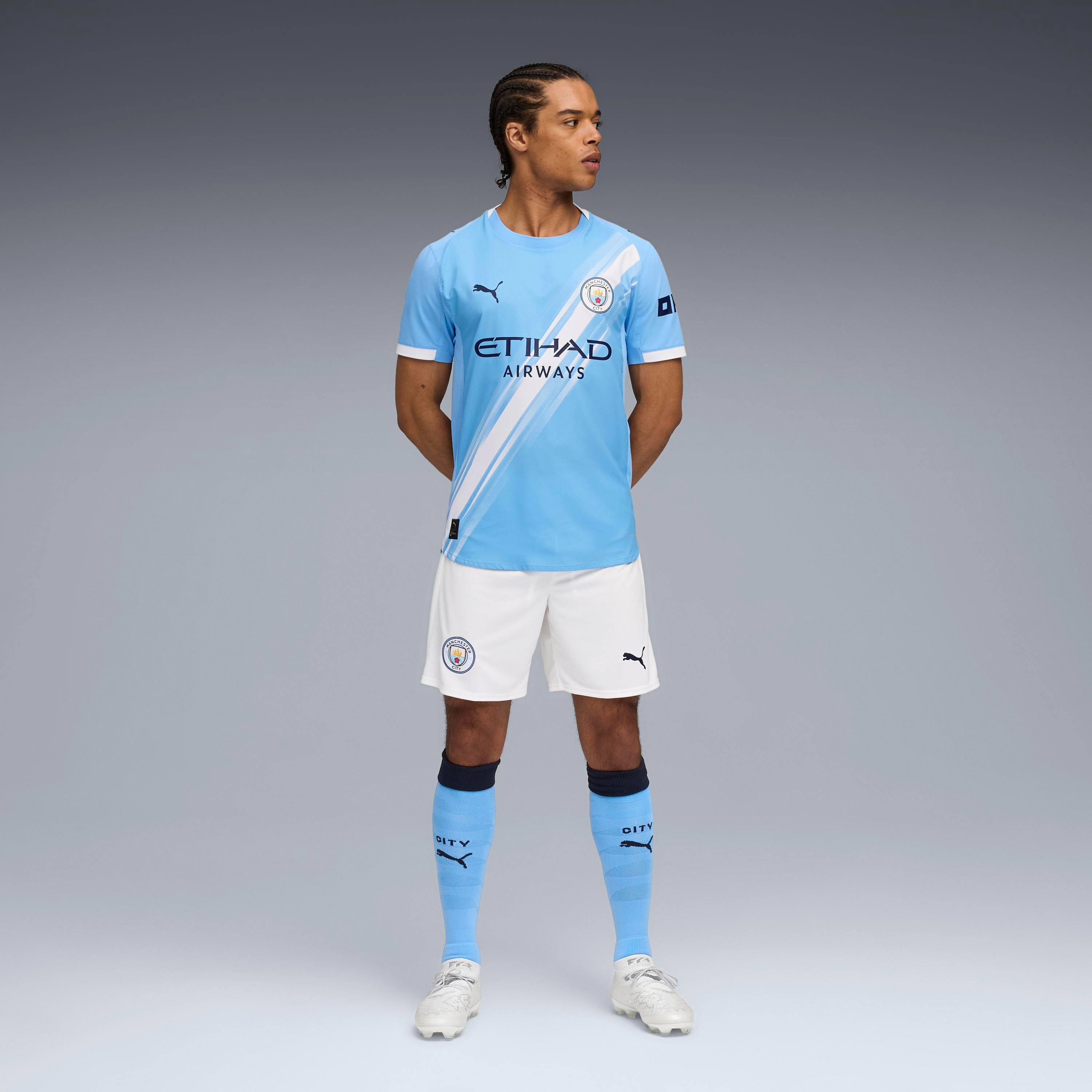 Puma Manchester City 25/26 Authentic Home Jersey - 780792 01