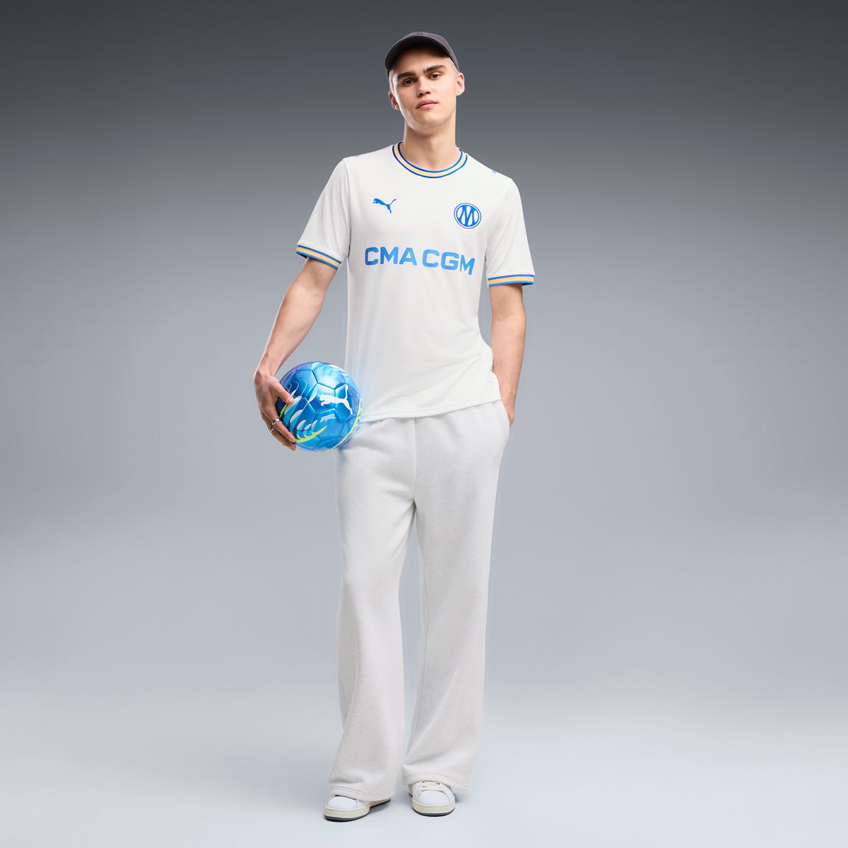 Puma Olympique de Marseille 2026/27 Home Jersey - 784252 01