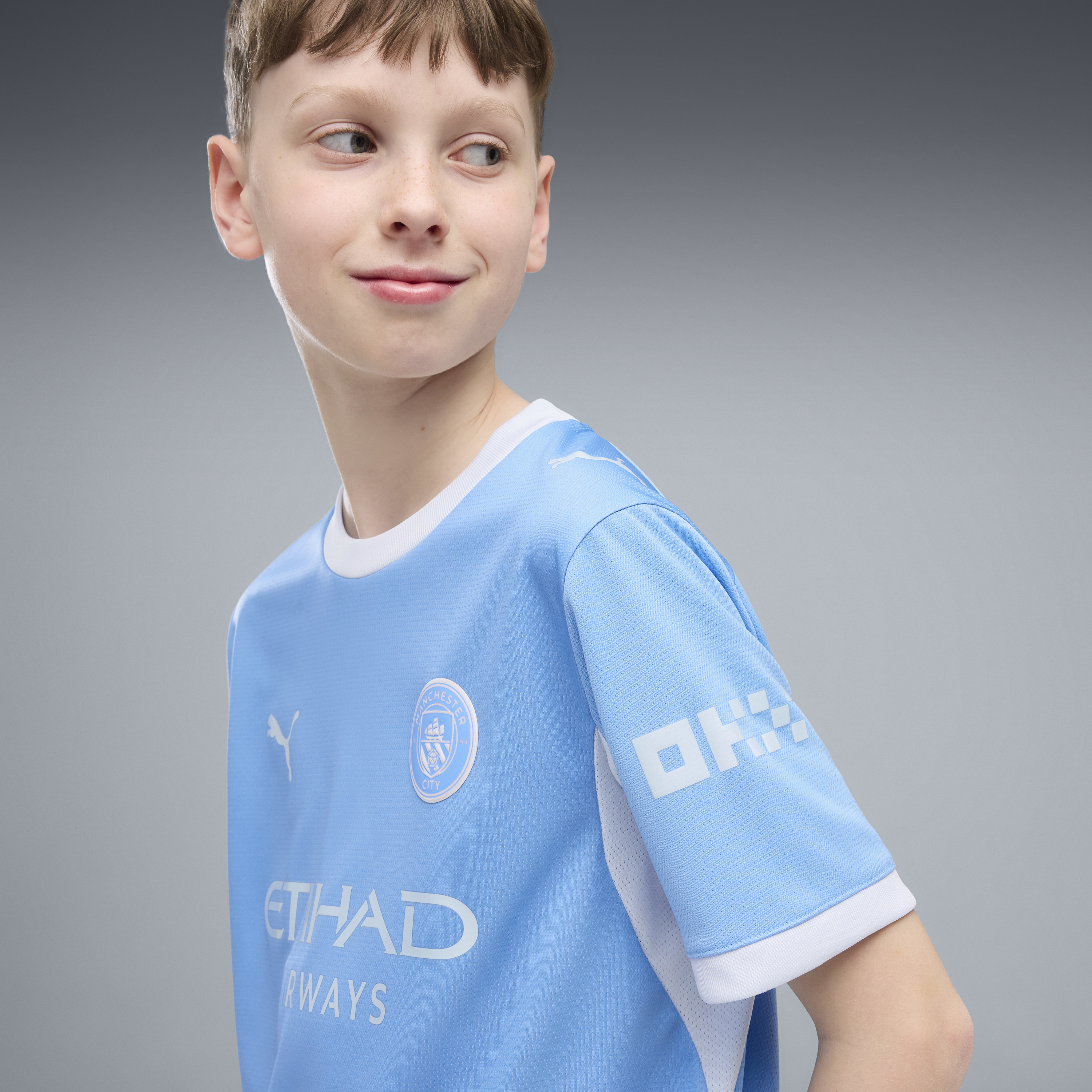 Puma Manchester City 2026/27 Youth Home Jersey - 784329 01
