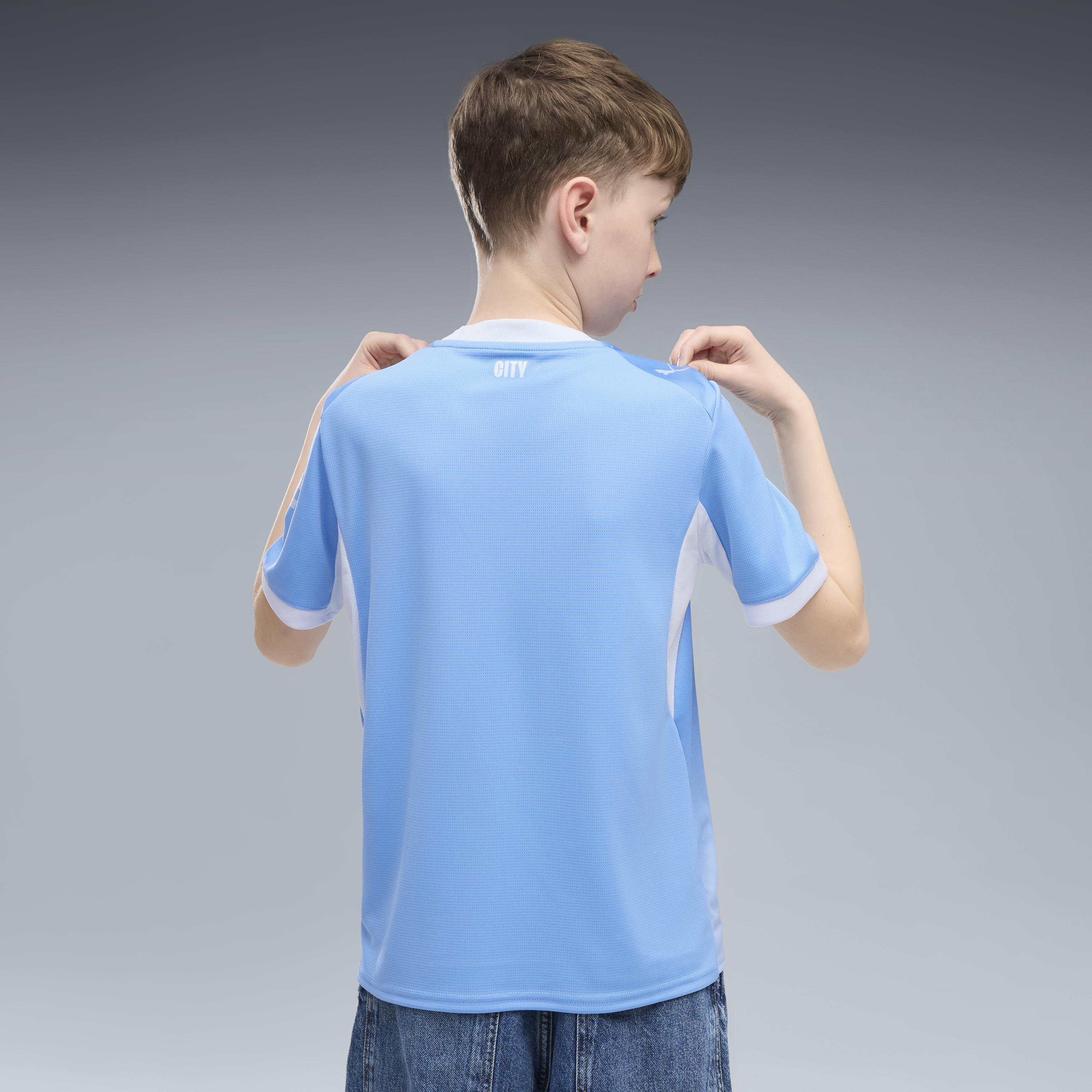 Puma Manchester City 2026/27 Youth Home Jersey - 784329 01