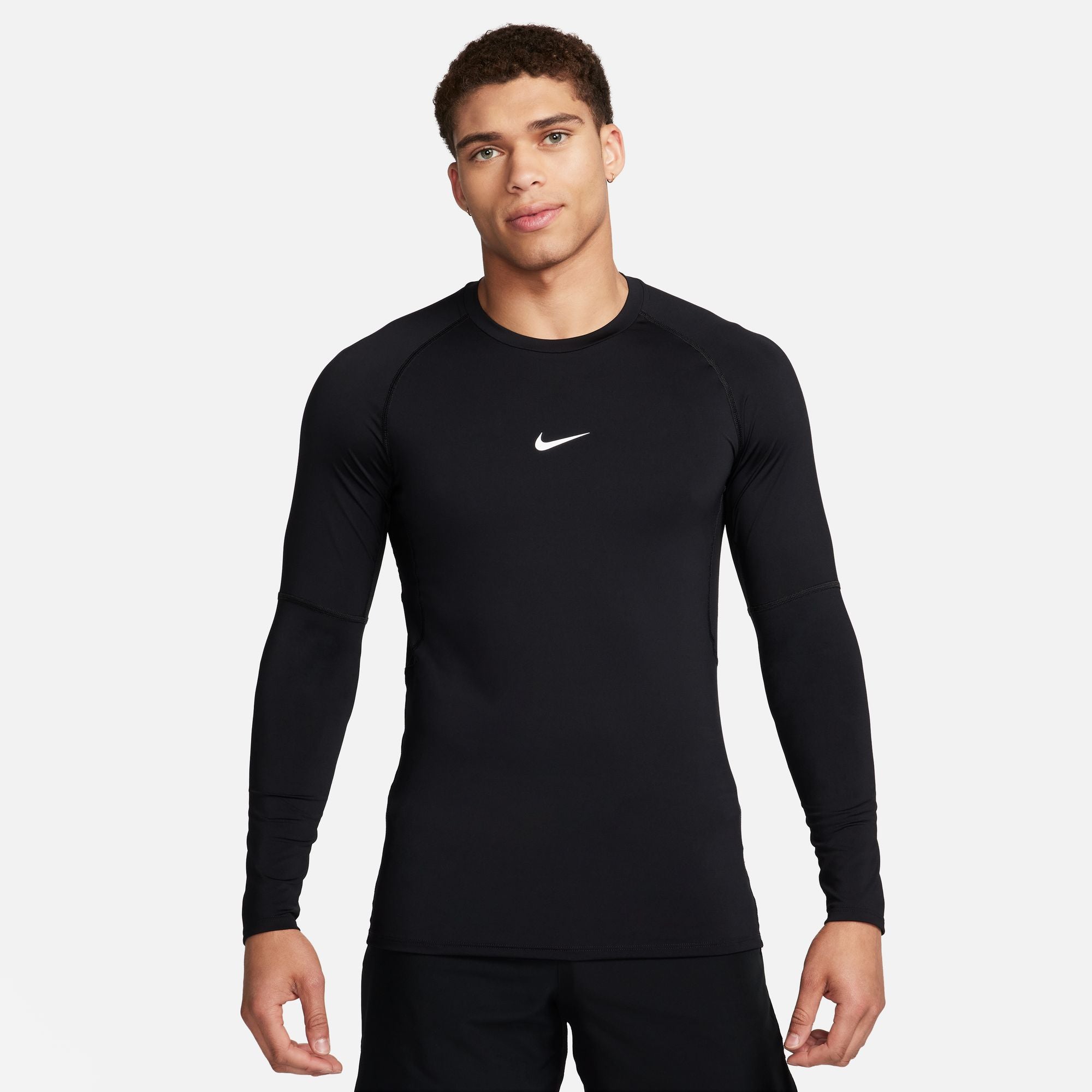 Nike Pro Men's Dri-FIT Slim Long-Sleeve Fitness Top - FB7926-010