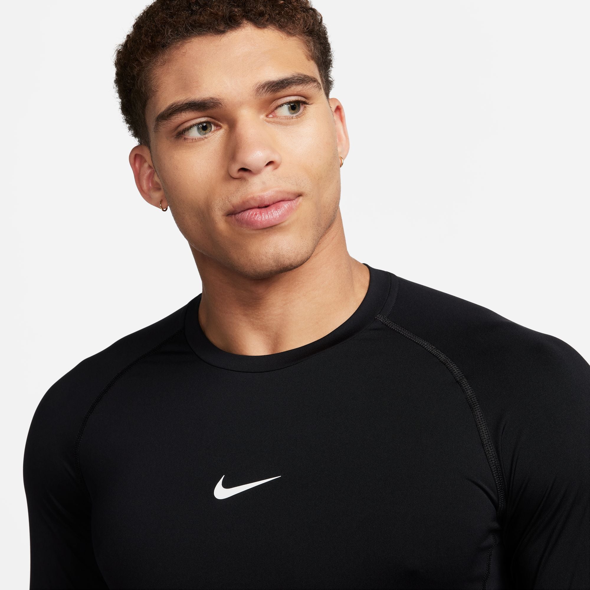 Nike Pro Men's Dri-FIT Slim Long-Sleeve Fitness Top - FB7926-010