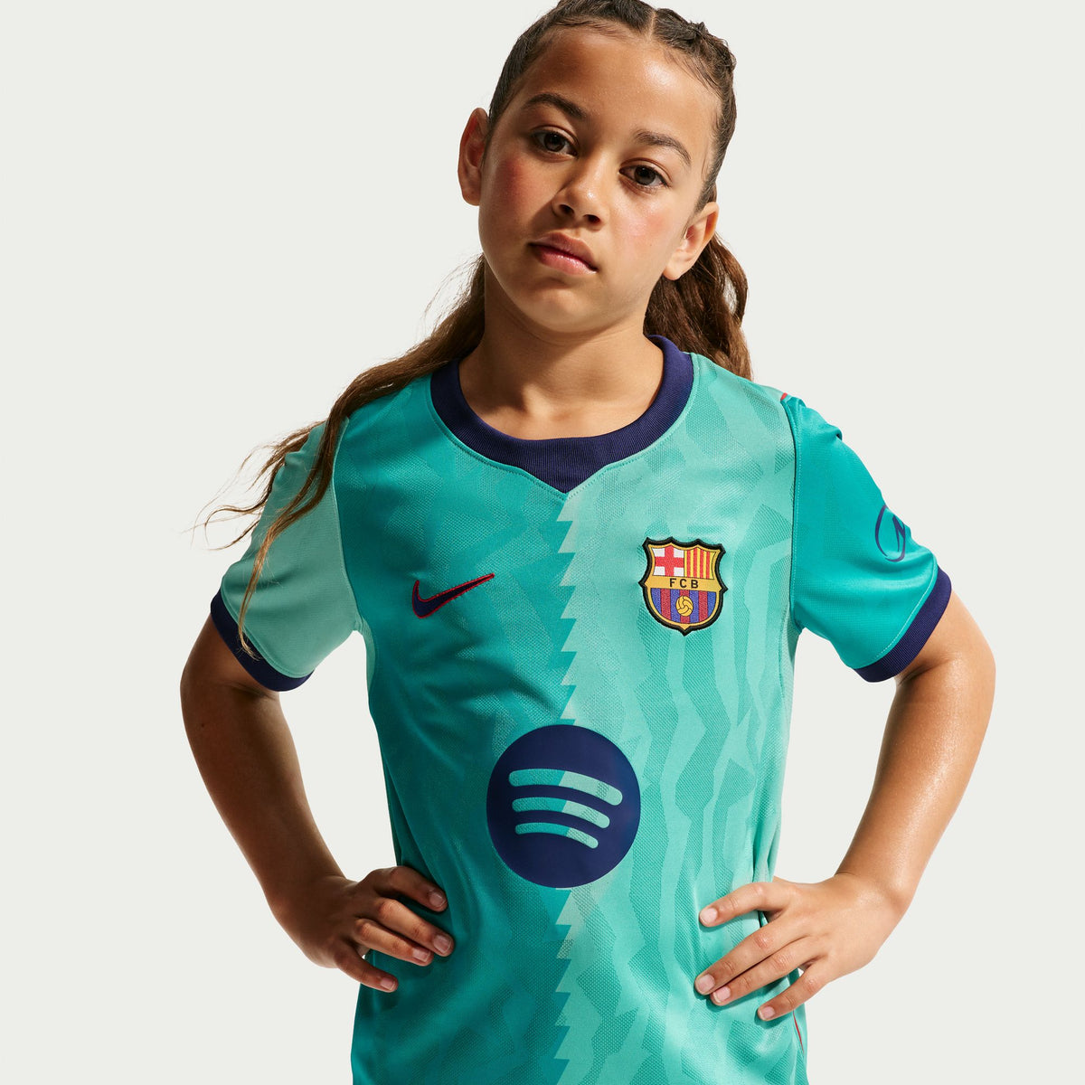Nike F.C Barcelona 2026/26 Youth Stadium Third Jersey - II6686-301