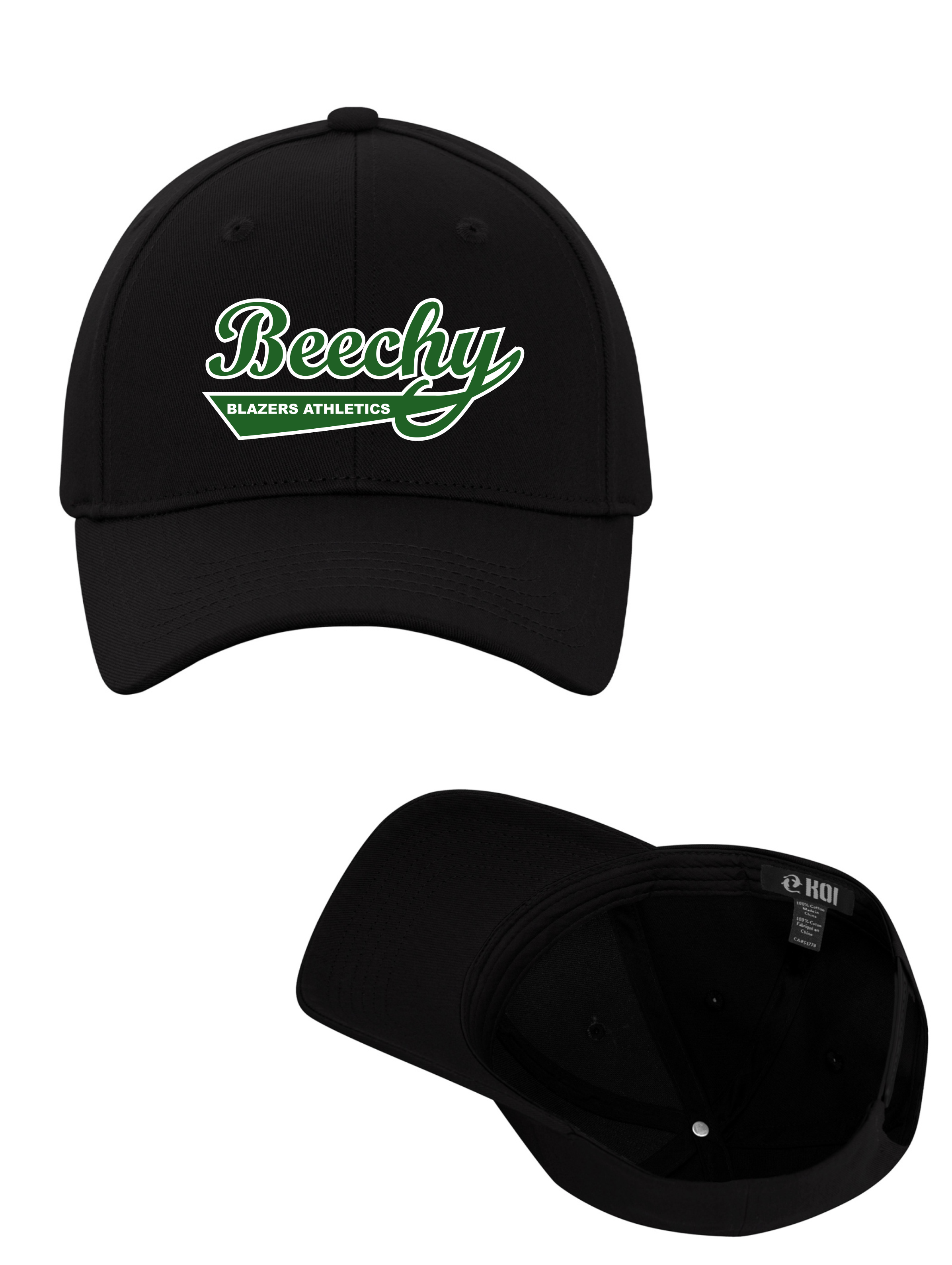 Koi Cotton Twill Snapback Cap (Beechy School) (ETA October 21st)