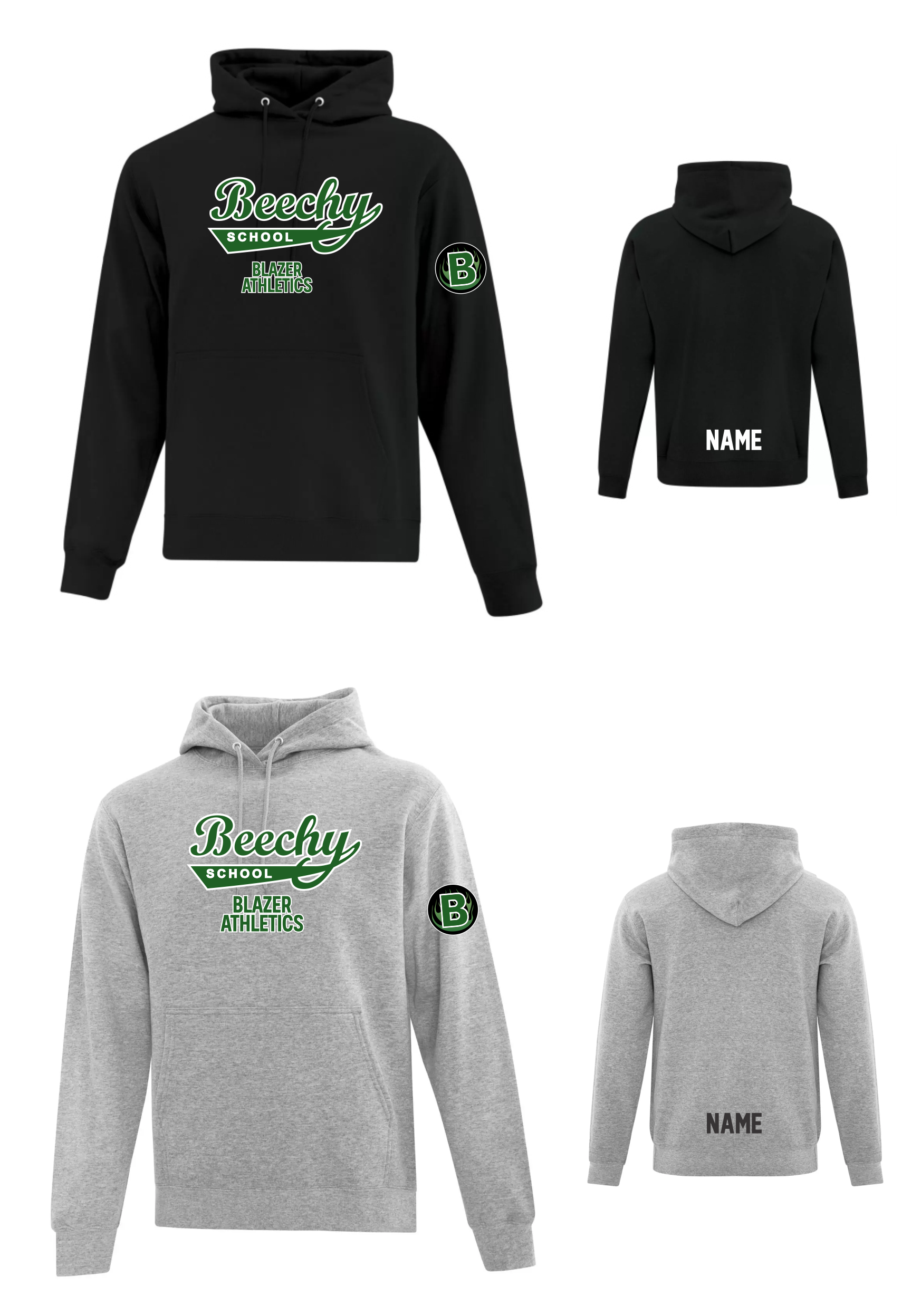 ATC Everyday Hoody (Beechy School)