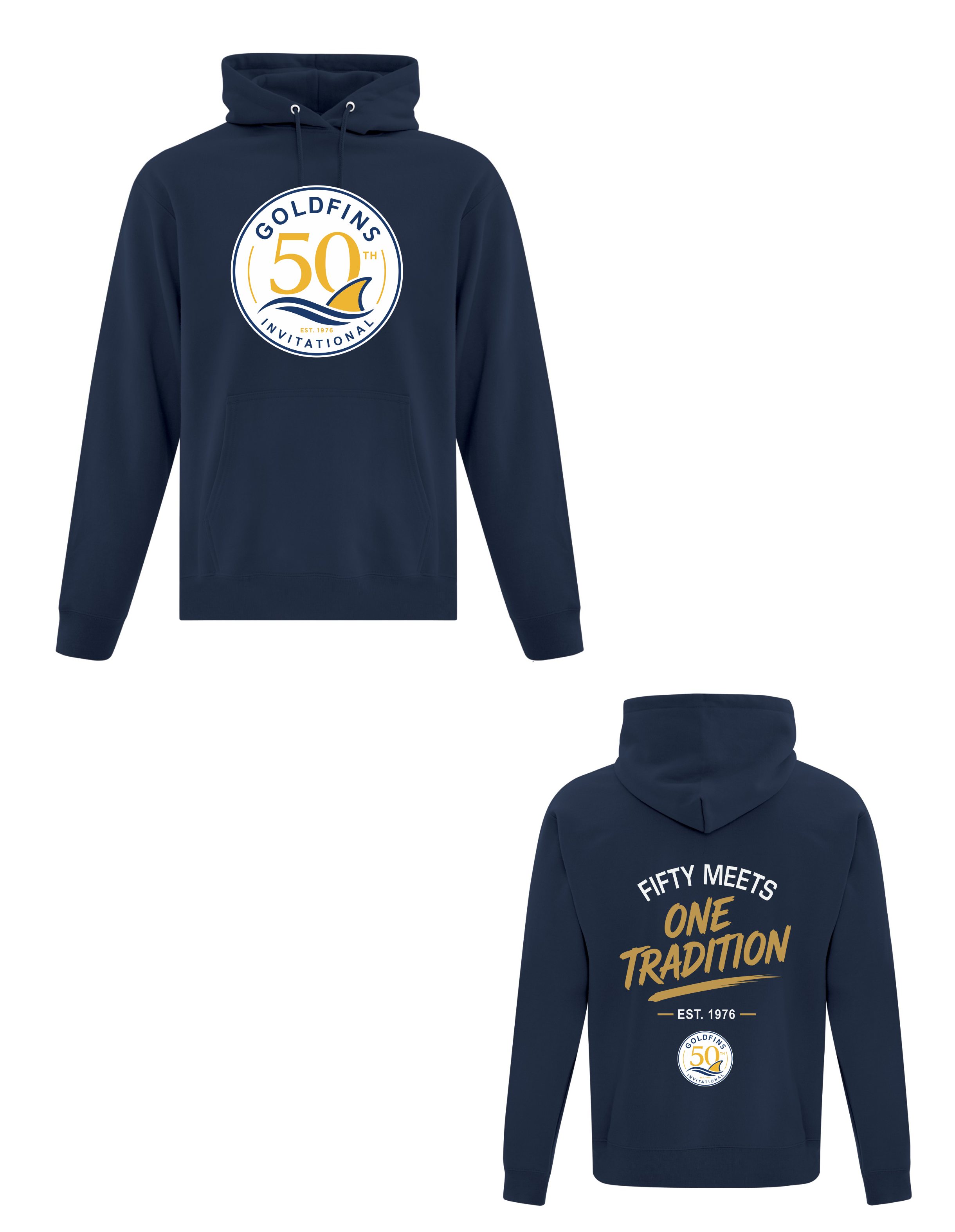 ATC Everyday Hoody Navy (Goldfins 50th Pre Order ETA October 23rd)
