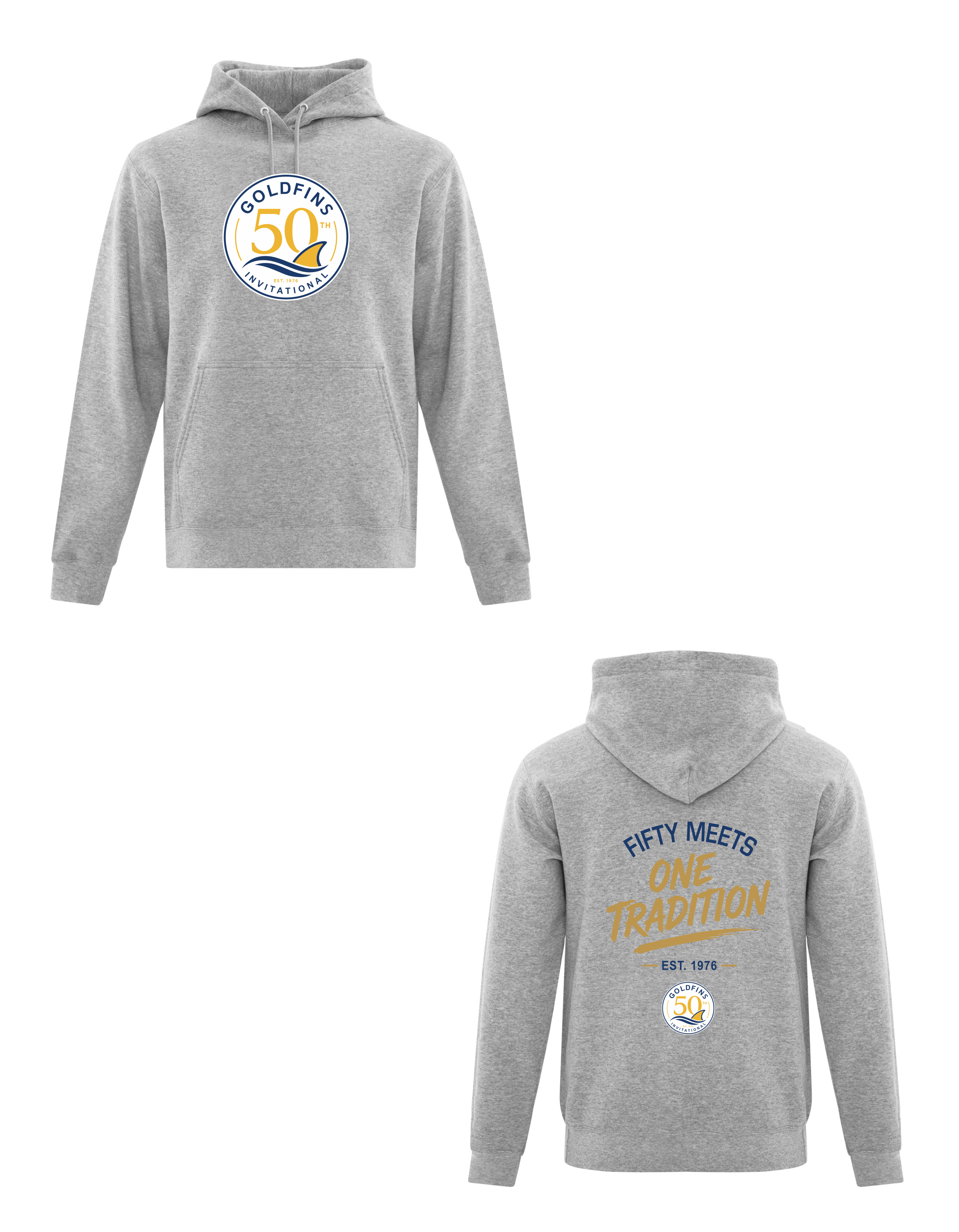 ATC Everyday Hoody Grey (Goldfins 50th Pre Order ETA October 23rd)