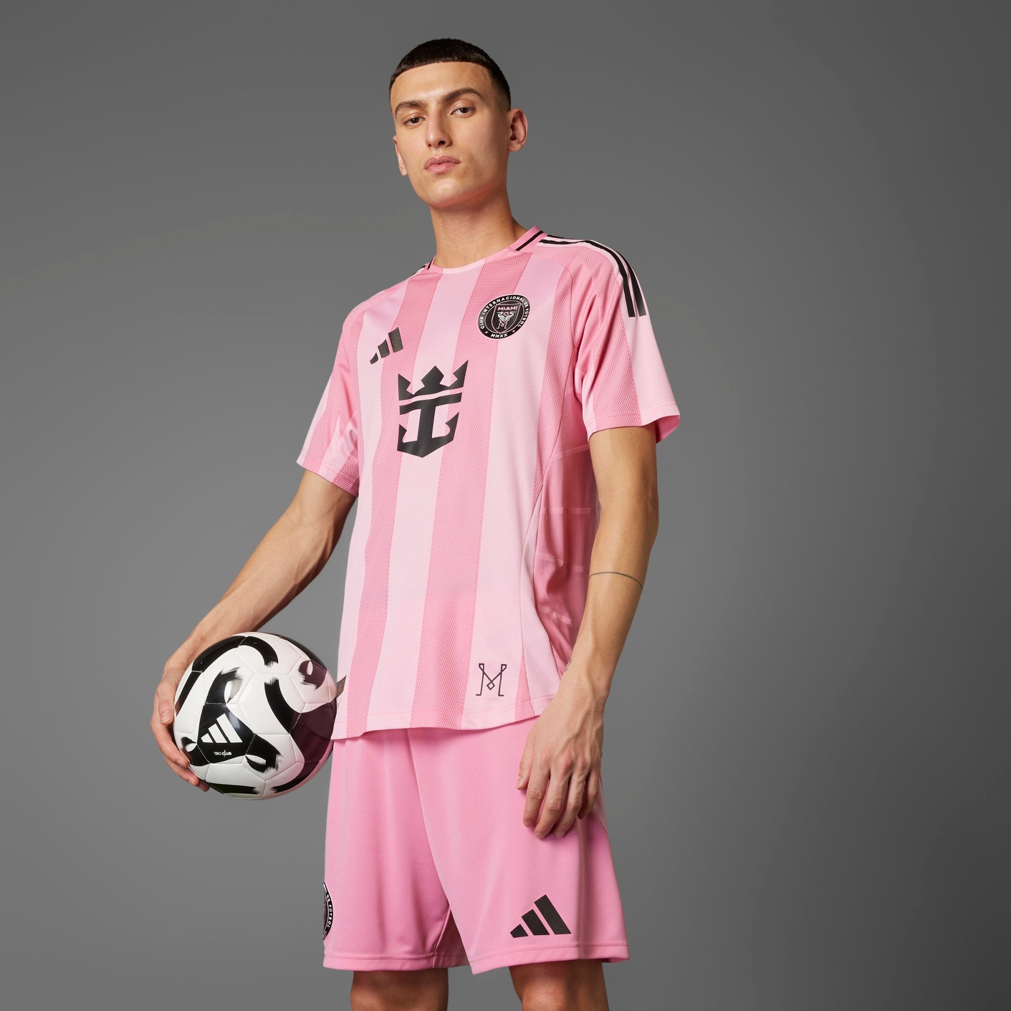 Adidas Inter Miami 25/26 Authentic Home Jersey (Includes Messi #10) -