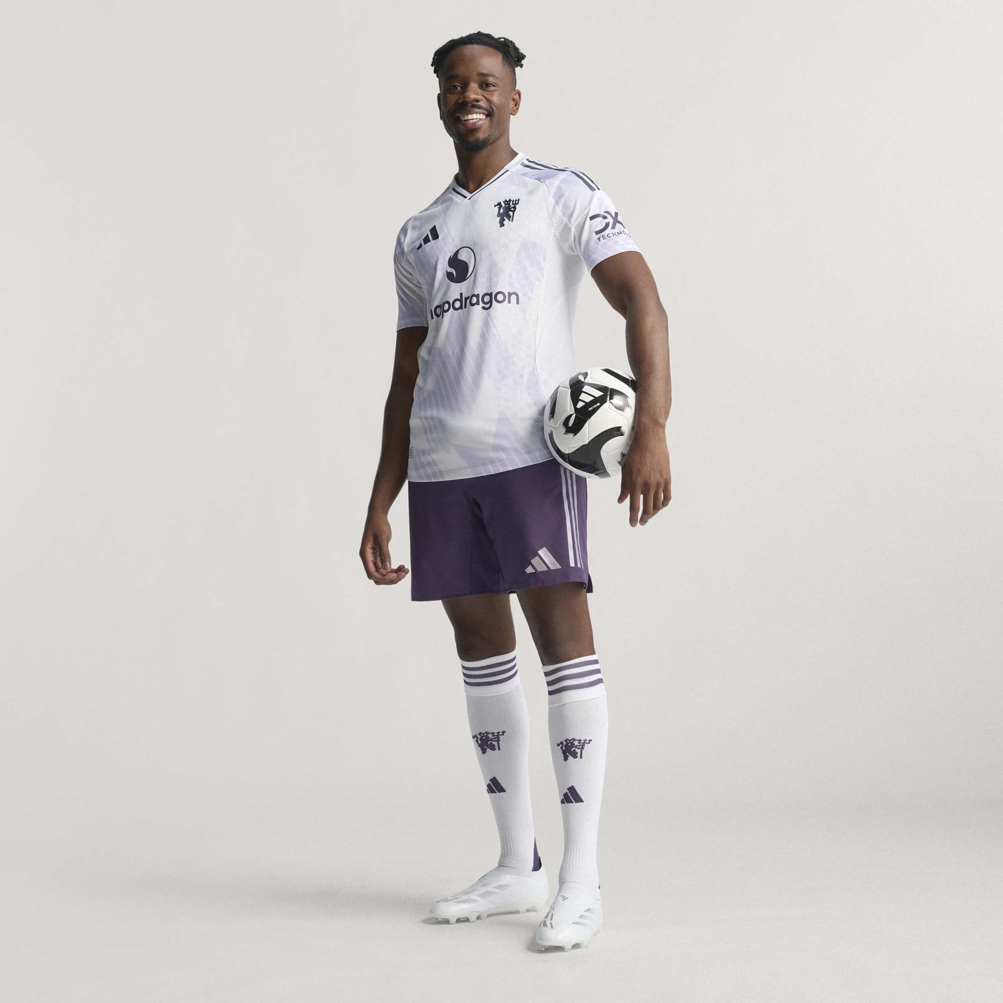 Adidas Manchester United Authentic Away Jersey 25/26 - JI7424