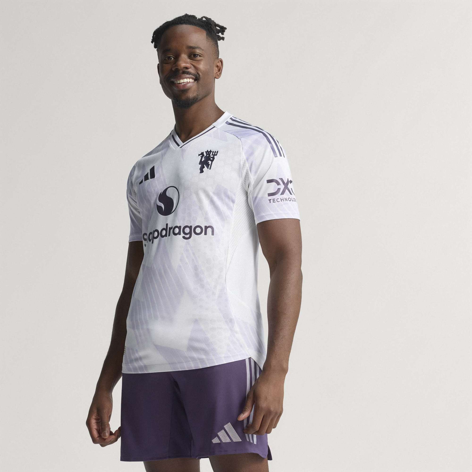 Adidas Manchester United Authentic Away Jersey 25/26 - JI7424
