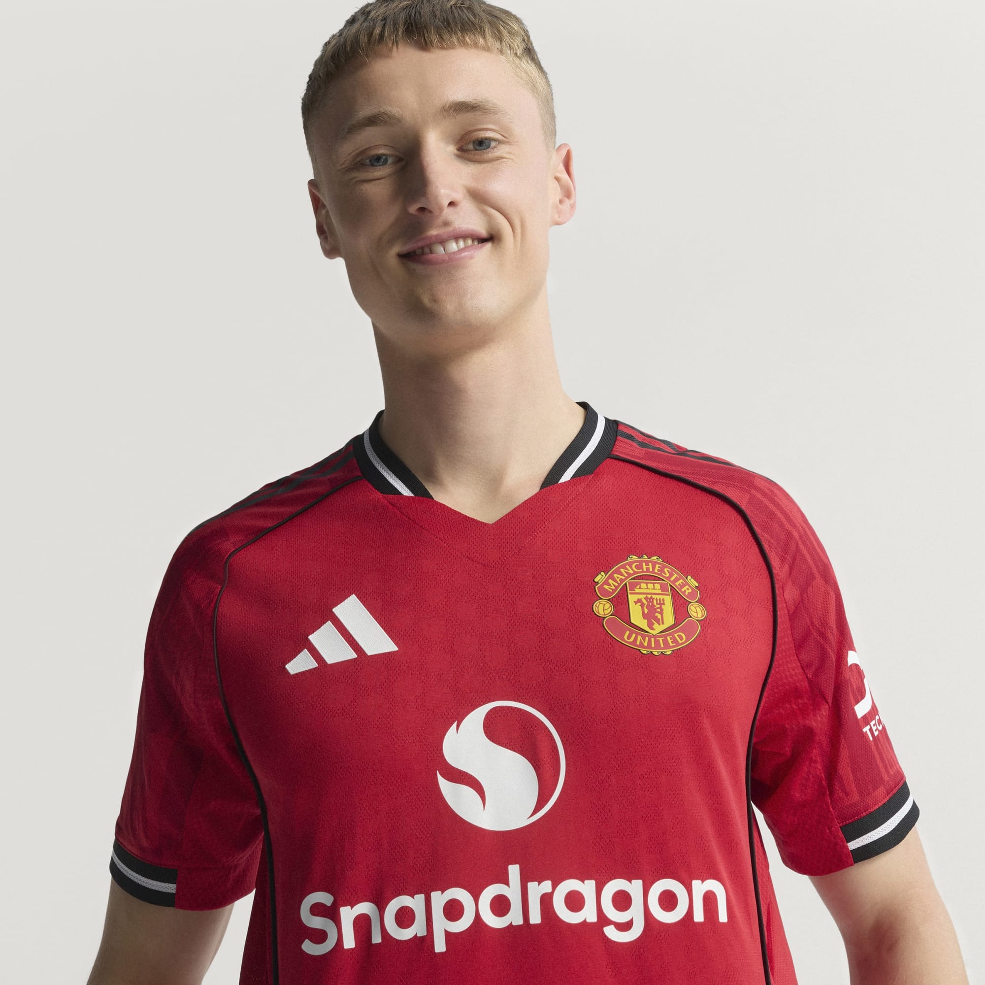 Adidas Manchester United 2025/26 Authentic Home Jersey -JI7429