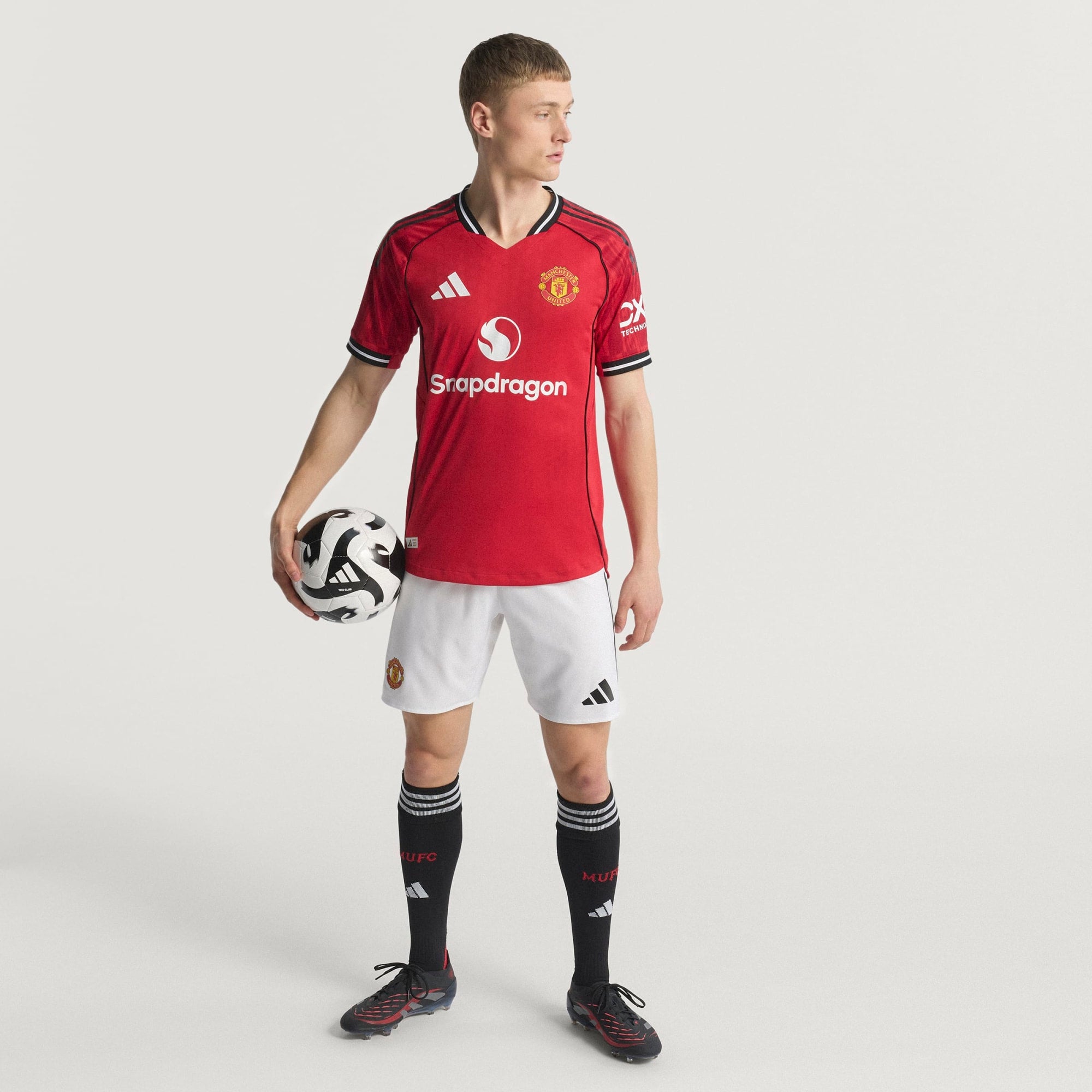 Adidas Manchester United 2025/26 Authentic Home Jersey -JI7429