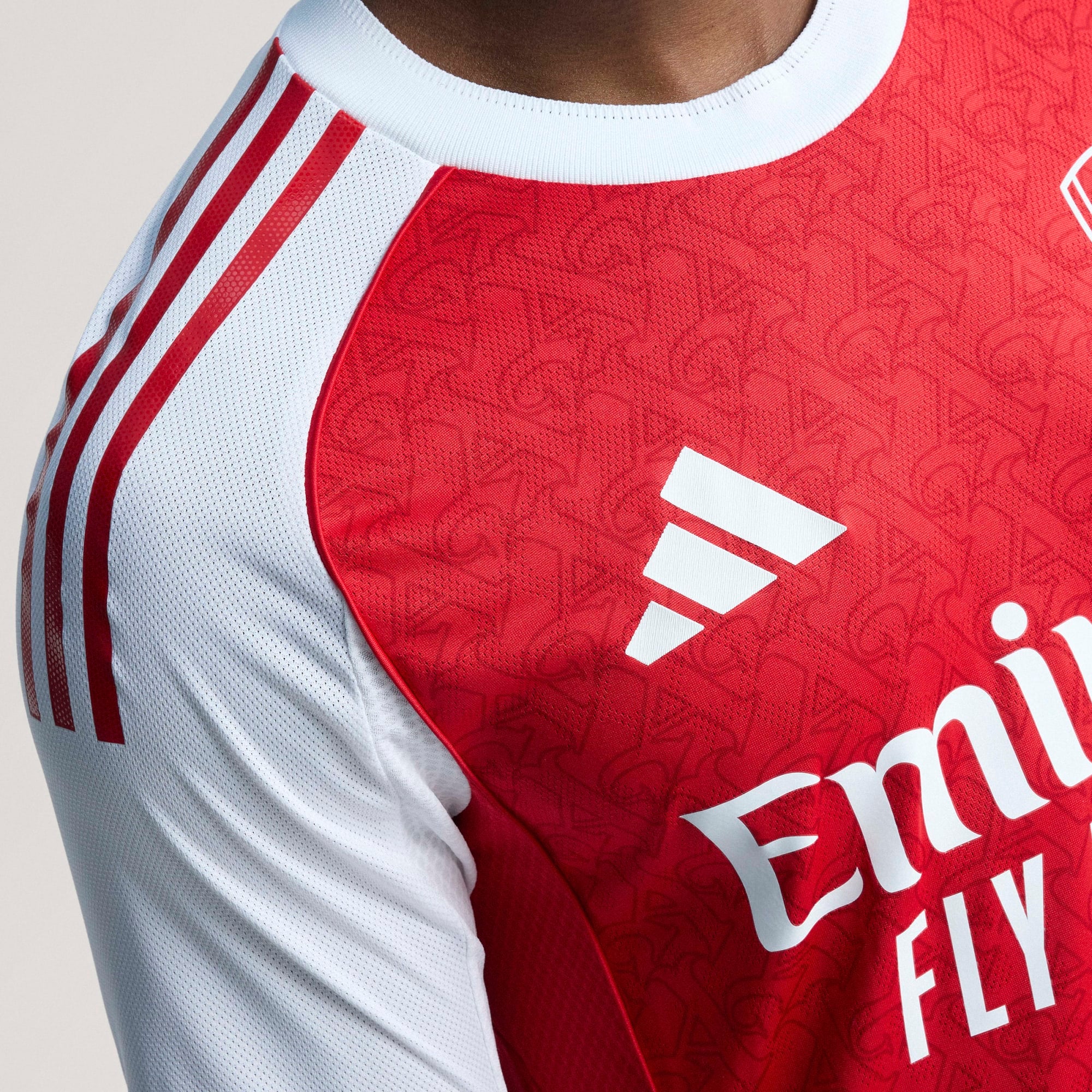 Adidas Arsenal 25/26 Authentic Home Jersey - JI9516