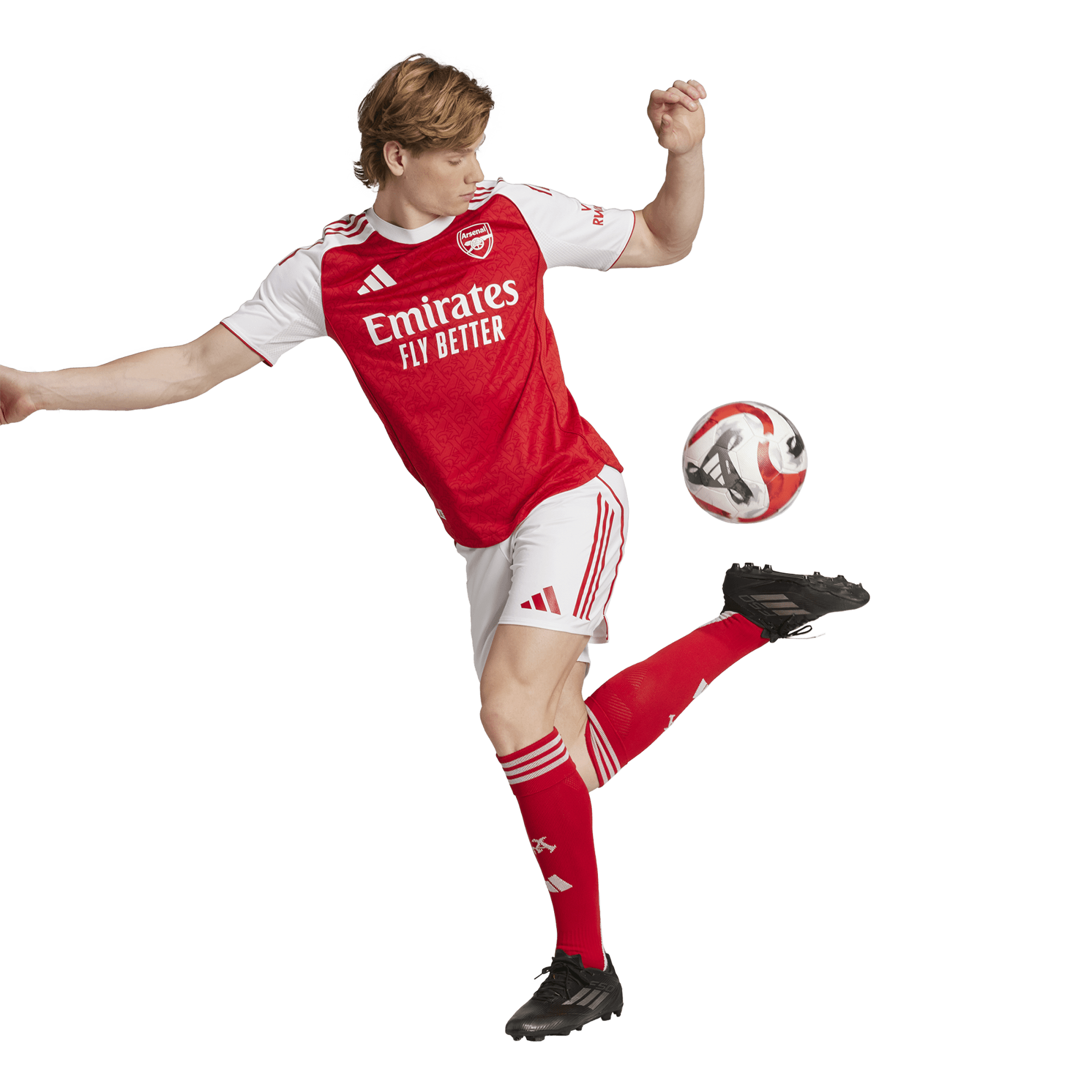 Adidas Arsenal 25/26 Authentic Home Jersey - JI9516