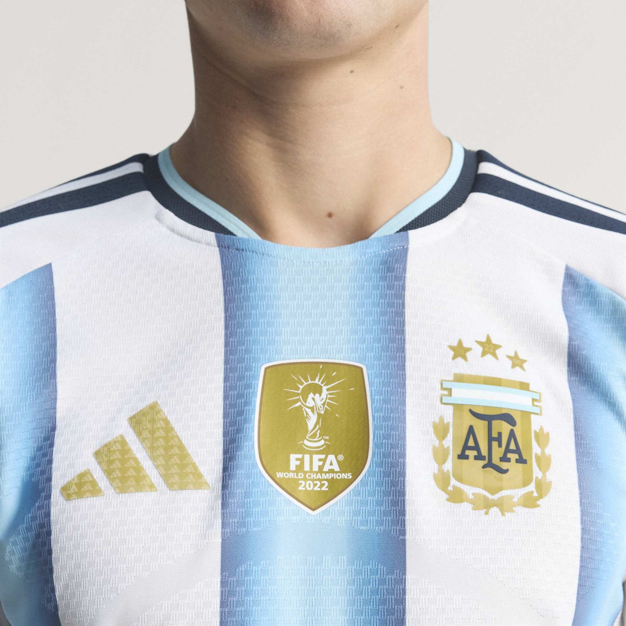 Adidas Argentina 26 FIFA World Cup Home Authentic Jersey - JM5897