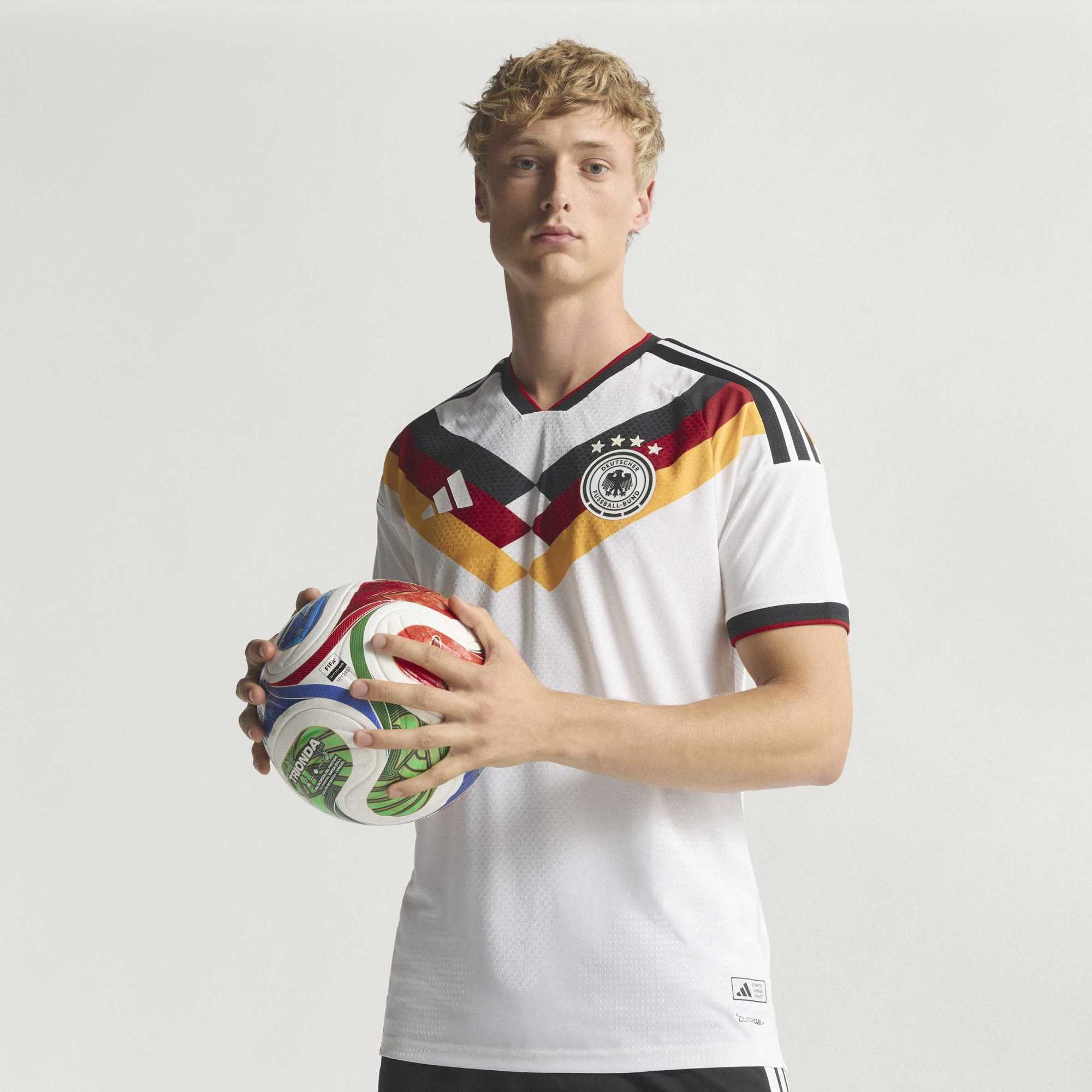 Adidas Germany 26 Home Authentic Jersey - JN2066